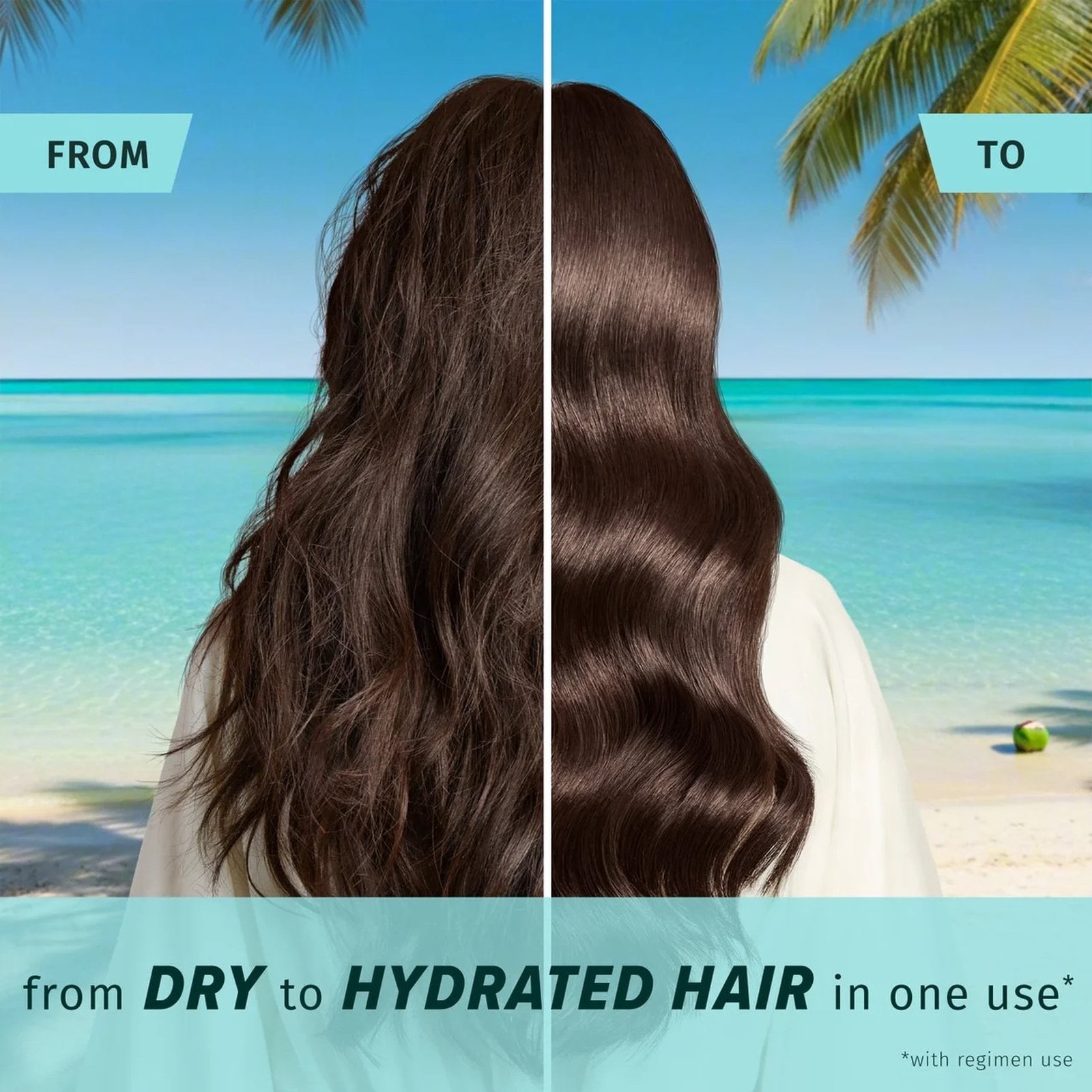 Herbal Essences Fiji Coconut Light Hydration Shampoo 350ml