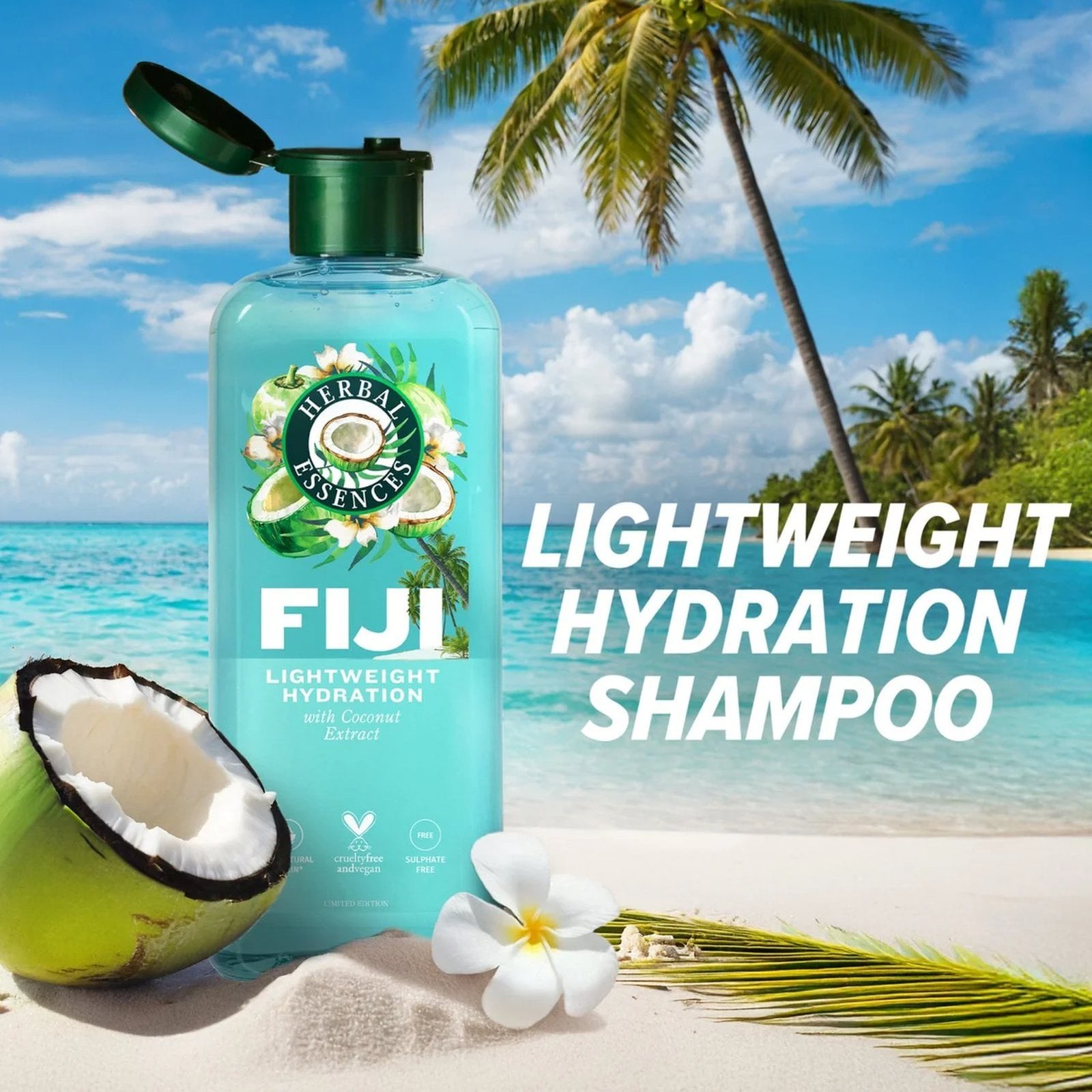 Herbal Essences Fiji Coconut Light Hydration Shampoo 350ml