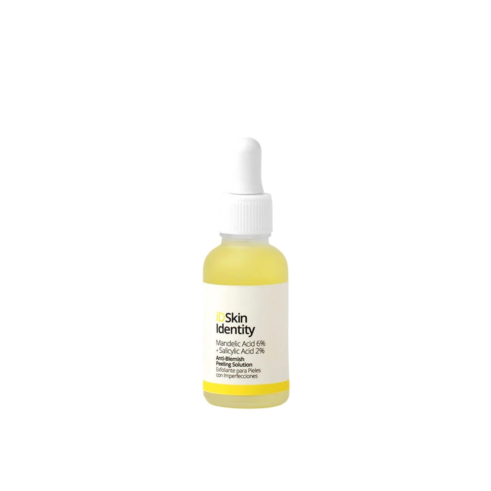iD Skin Identity Acne Solution Mandelic Acid 6% + Salicylic Acid 2% Anti-Blemish Peeling Solution 30ml