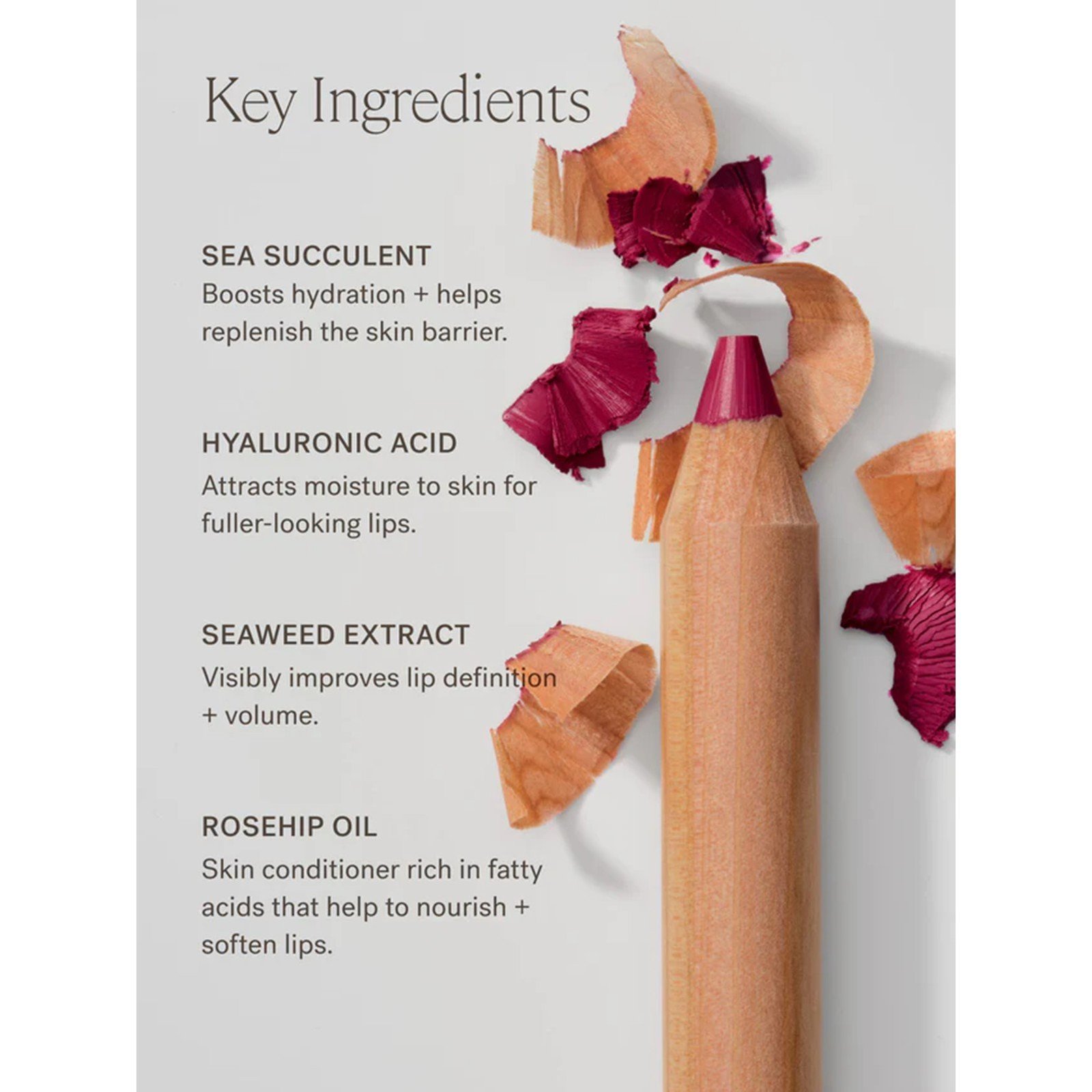 ILIA Beauty Lip Sketch Hydrating Crayon Earthen 2.3g