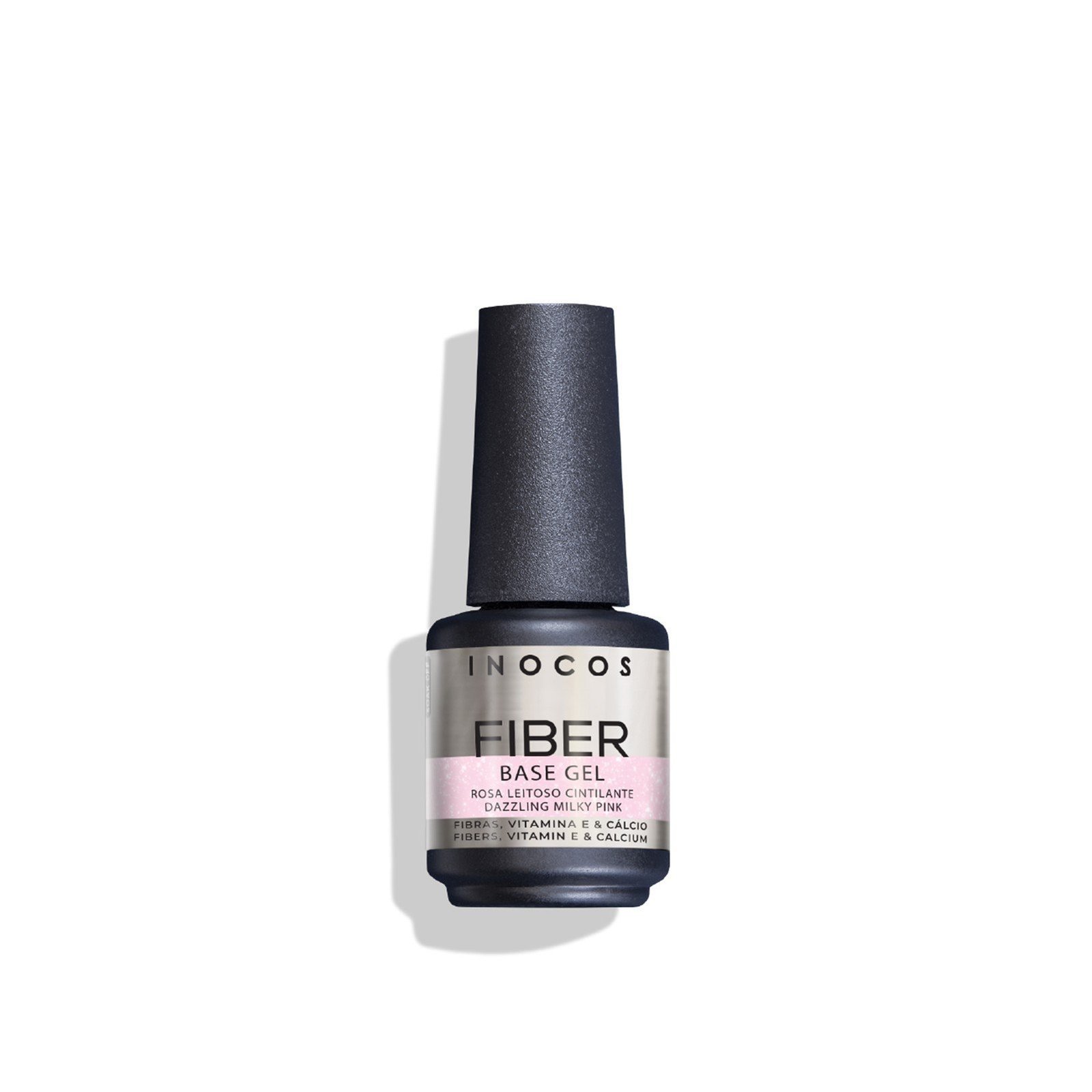 INOCOS Fiber Base Gel Dazzling Milky Pink 15ml