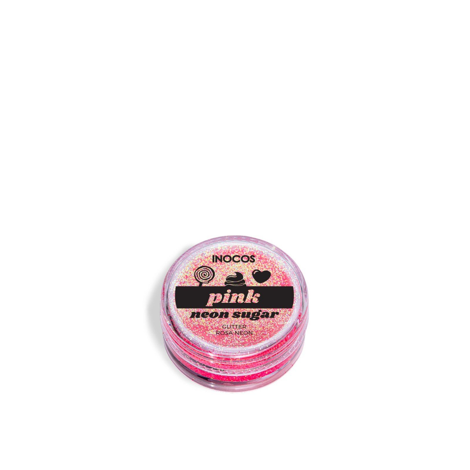 INOCOS Neon Sugar Glitter Pink 3g Qatar