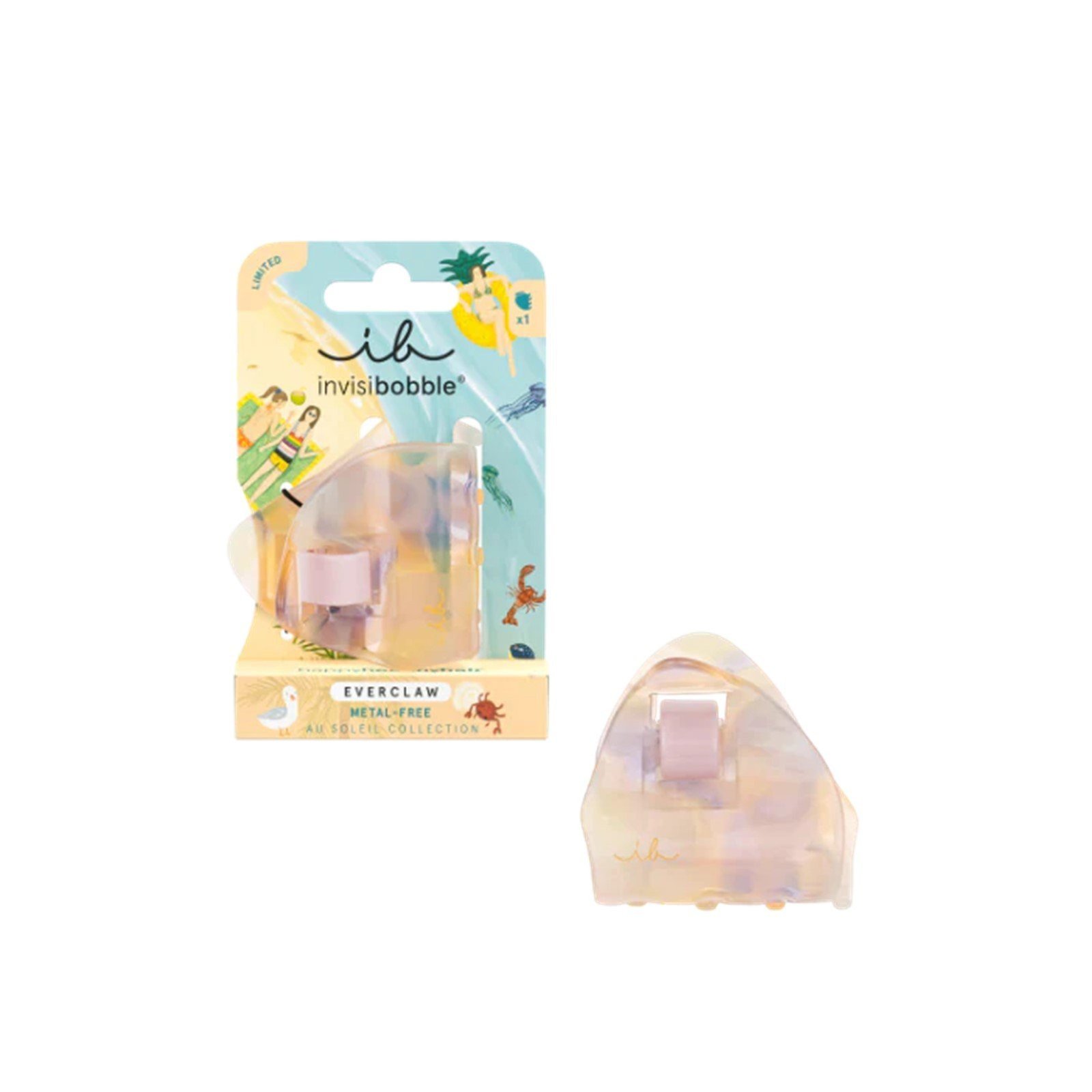 invisibobble Everclaw Metal-Free Au Soleil Summer Glow x1