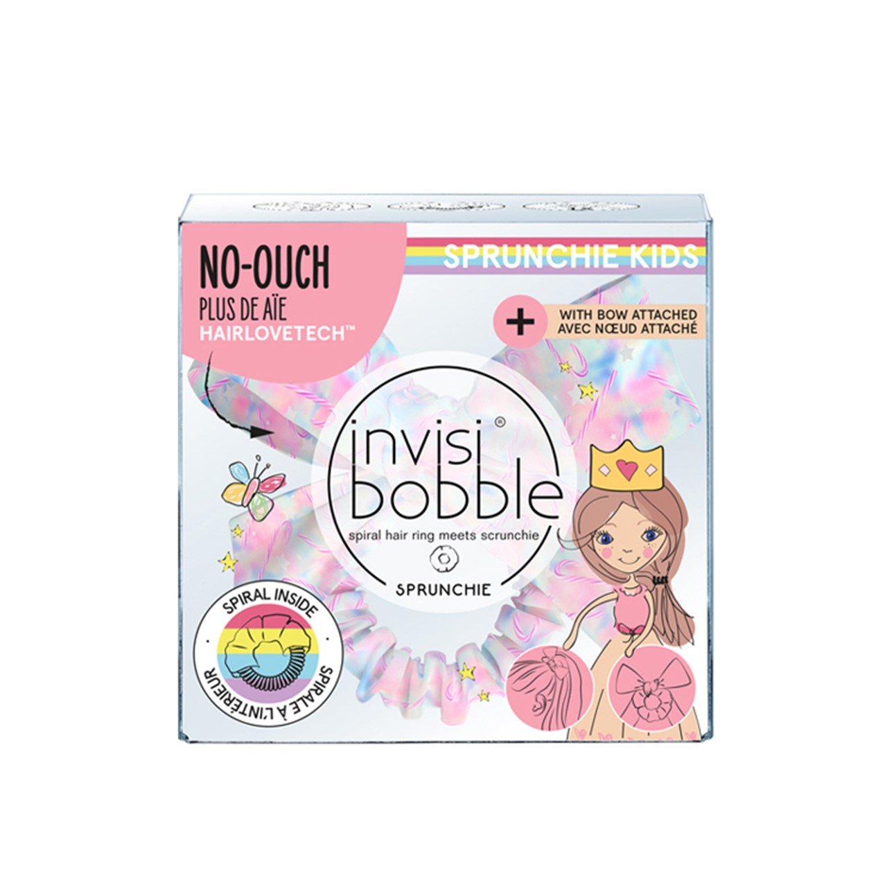 invisibobble Kids Sprunchie Slim Bow Sweets for My Sweet x1