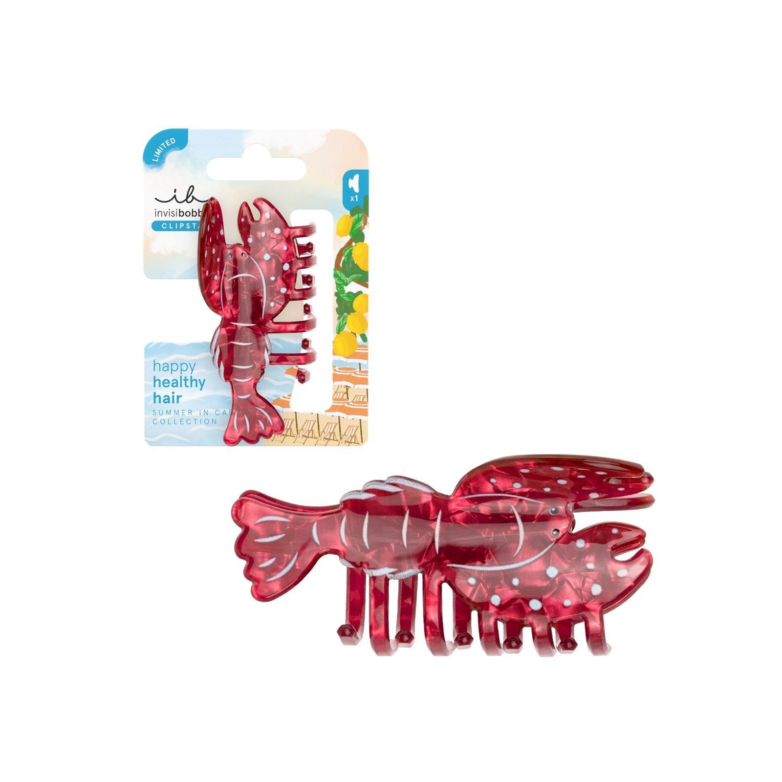 invsibobble Summer in Capri Clipstar Lobster Lover