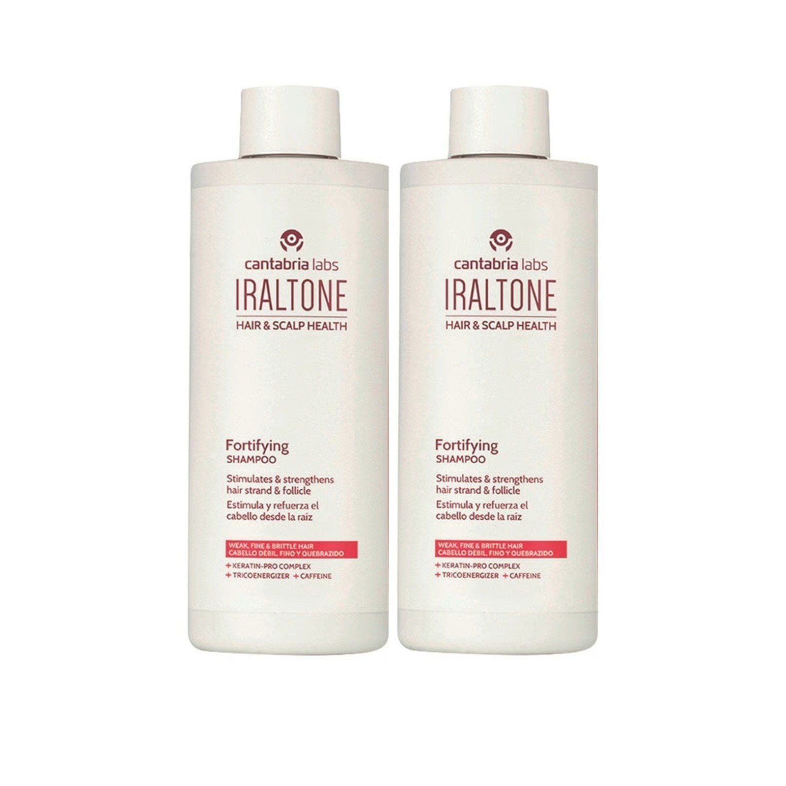 Iraltone Fortifying Shampoo 400ml x2