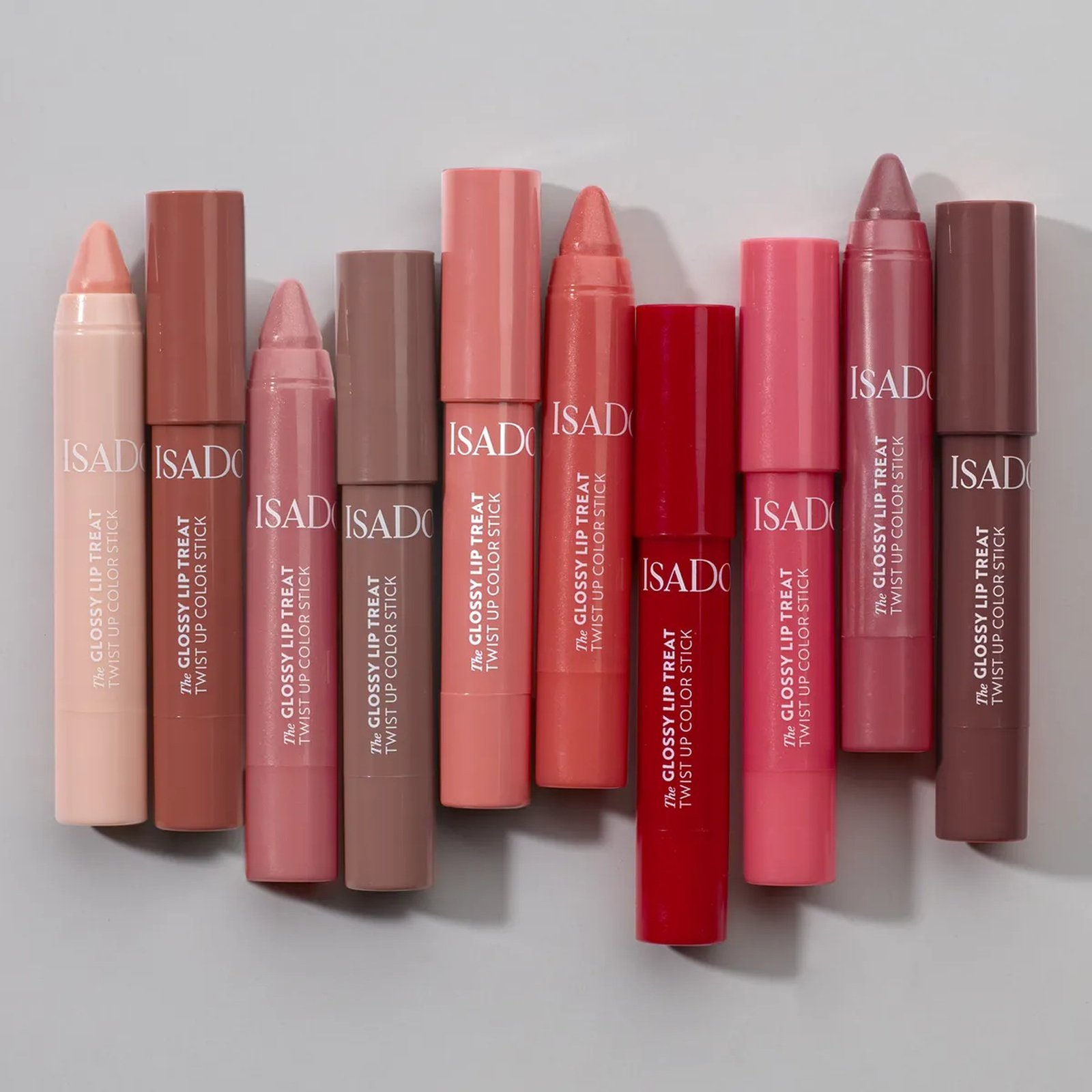IsaDora The Glossy Lip Treat Twist Up Color Stick 18 Lovely Lavender 3.3g (0.12oz)