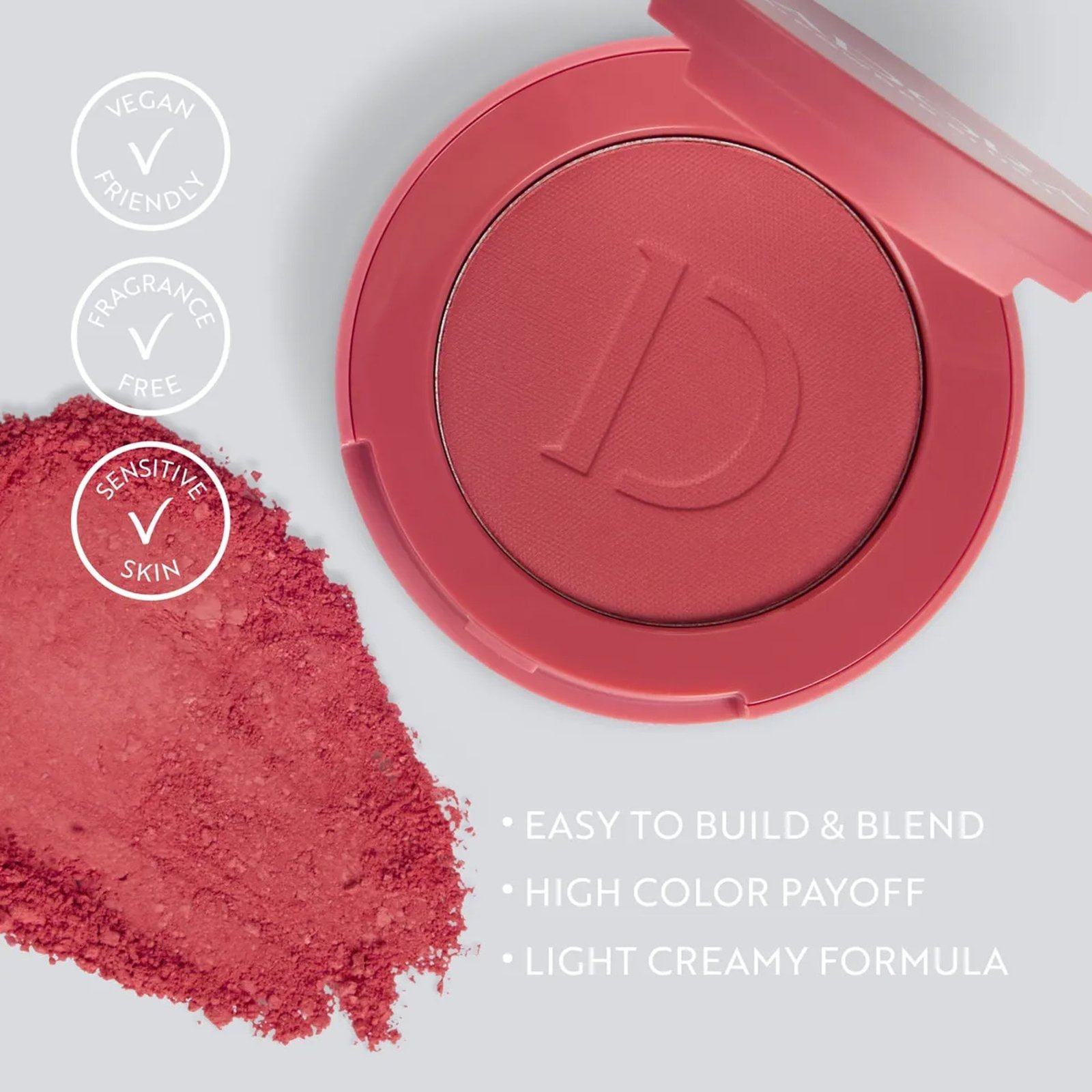 IsaDora The Powder Blush 05 Raspberry Red 4.5g