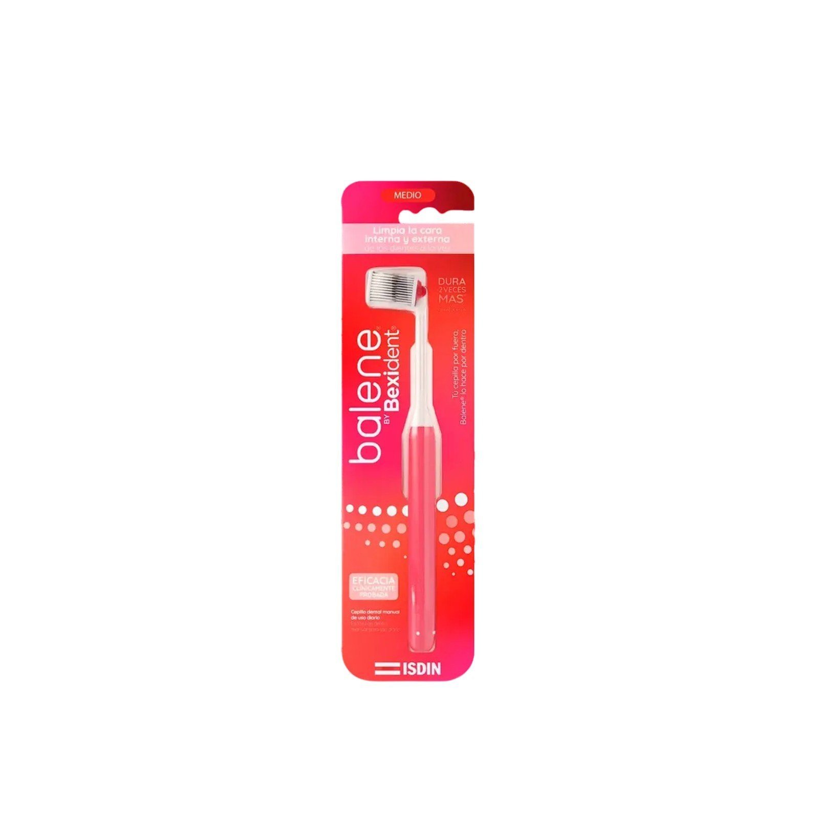 ISDIN Balene by Bexident Medium Toothbrush Coral