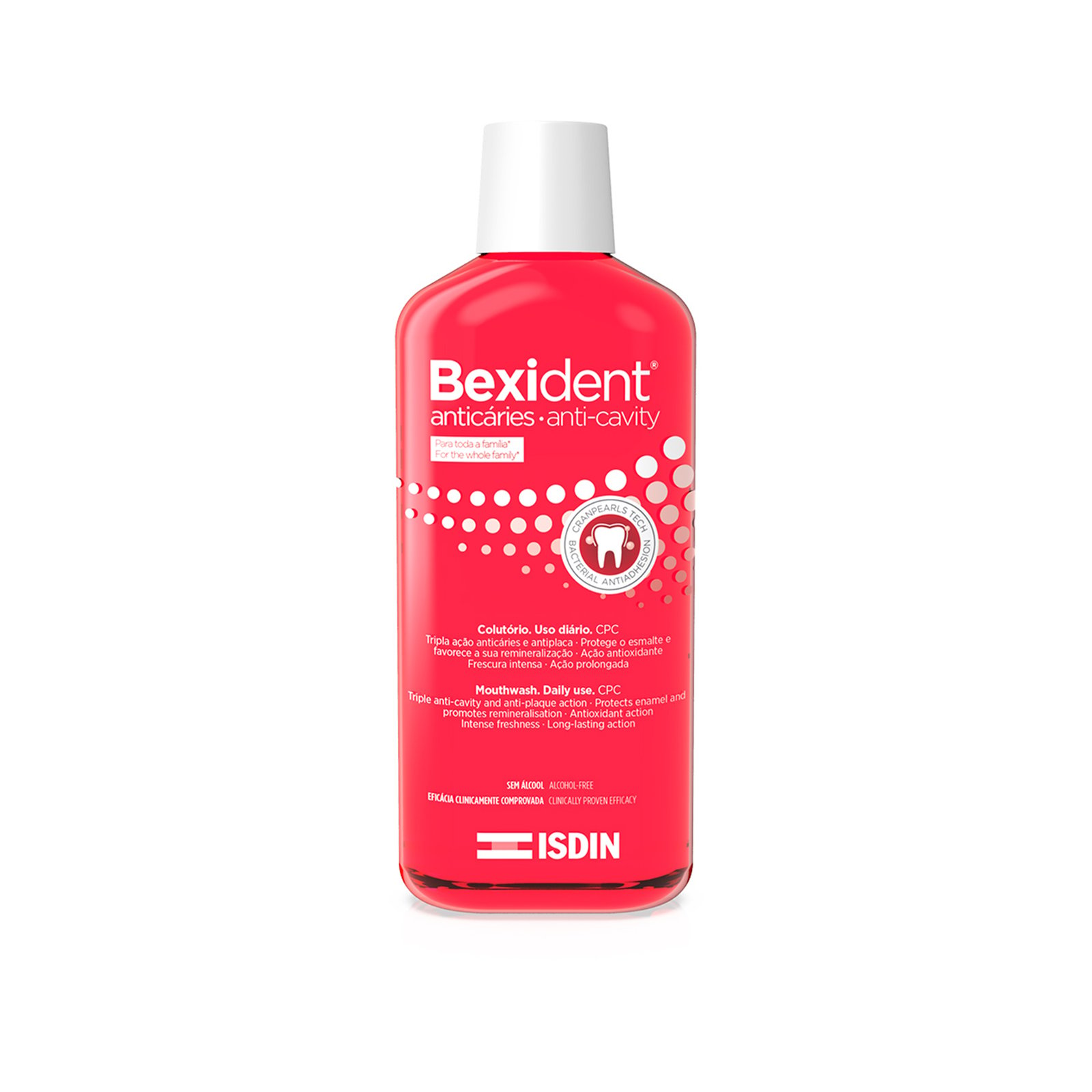 ISDIN Bexident Anticavity Mouthwash 500ml (16.91fl oz)