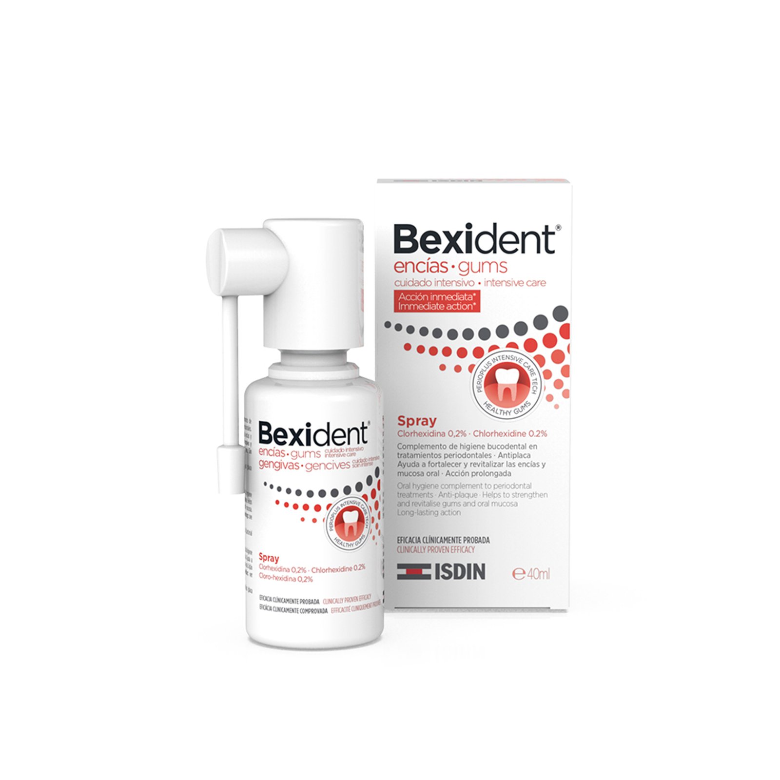 ISDIN Bexident Spray Tratamento Gengivas 40ml