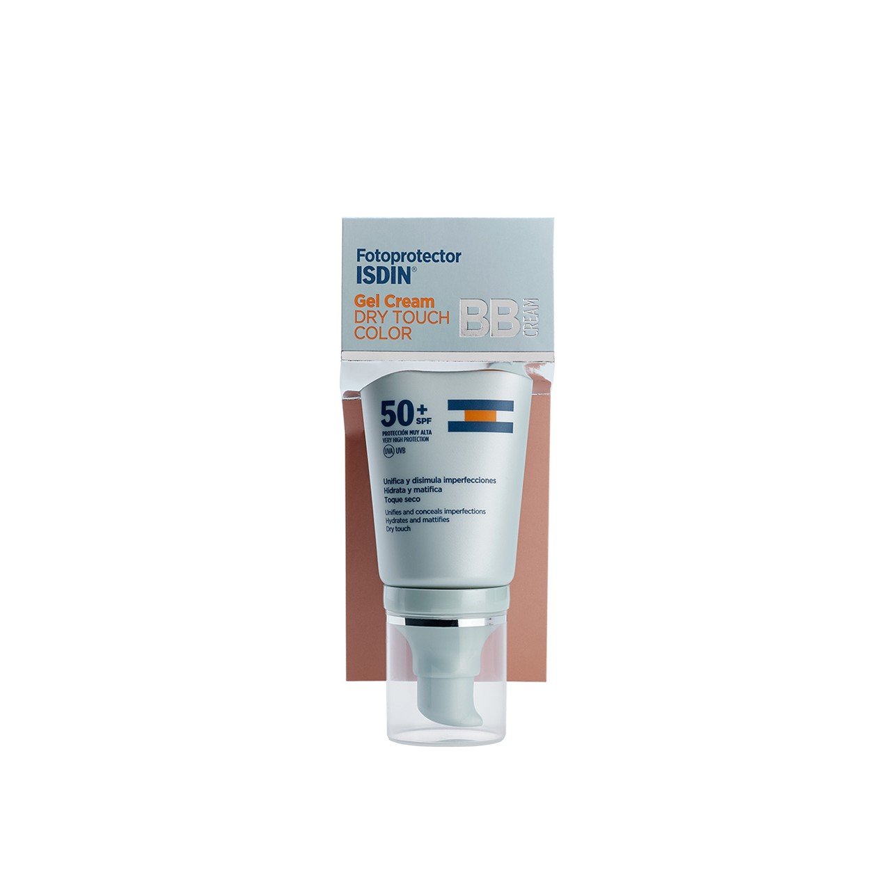 ISDIN Fotoprotector Gel-Cream Dry Touch Color SPF50+ 50ml