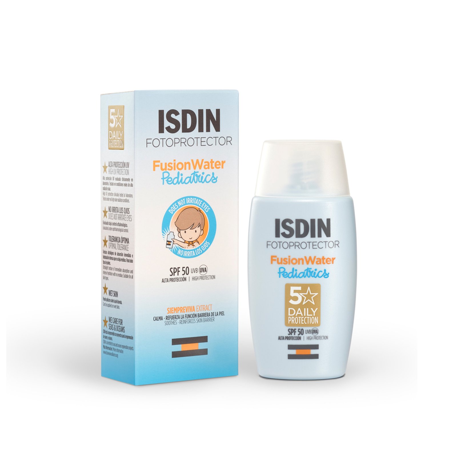 ISDIN Fotoprotector Pediatrics Fusion Water Wet Skin SPF50 50ml (1.69floz)