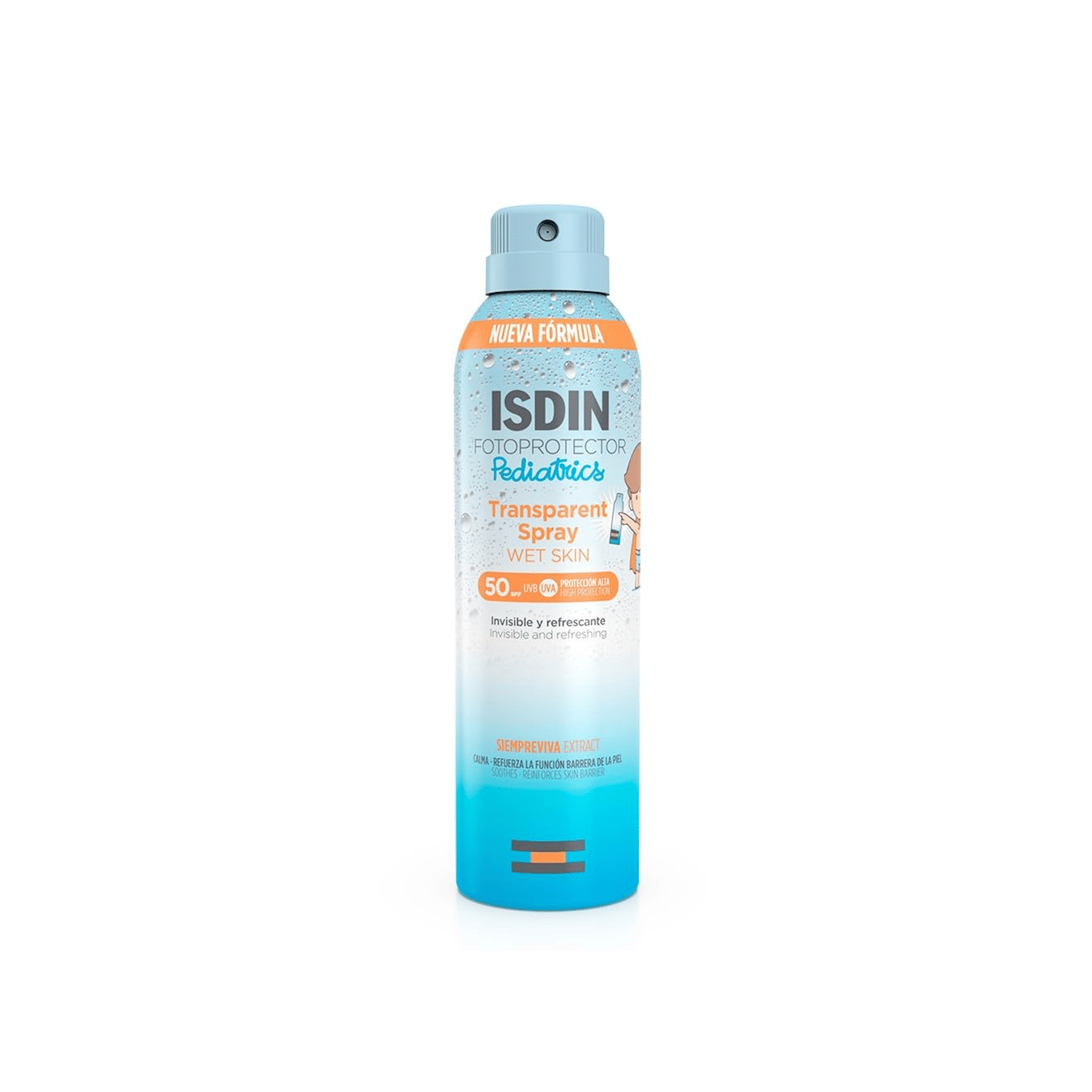 ISDIN Fotoprotector Pediatrics Transparent Wet Skin Spray SPF50 250ml