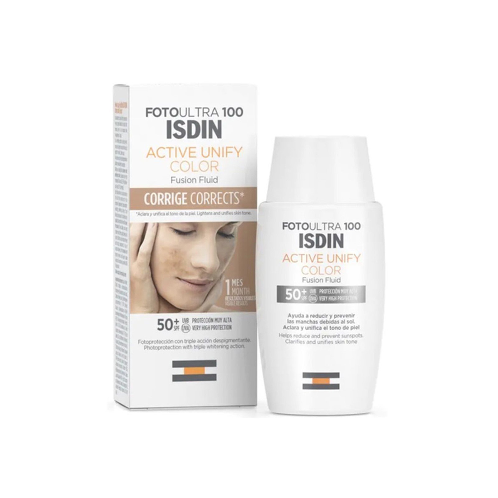 ISDIN FotoUltra 100 Active Unify Color Fusion Fluid SPF50+ 50ml