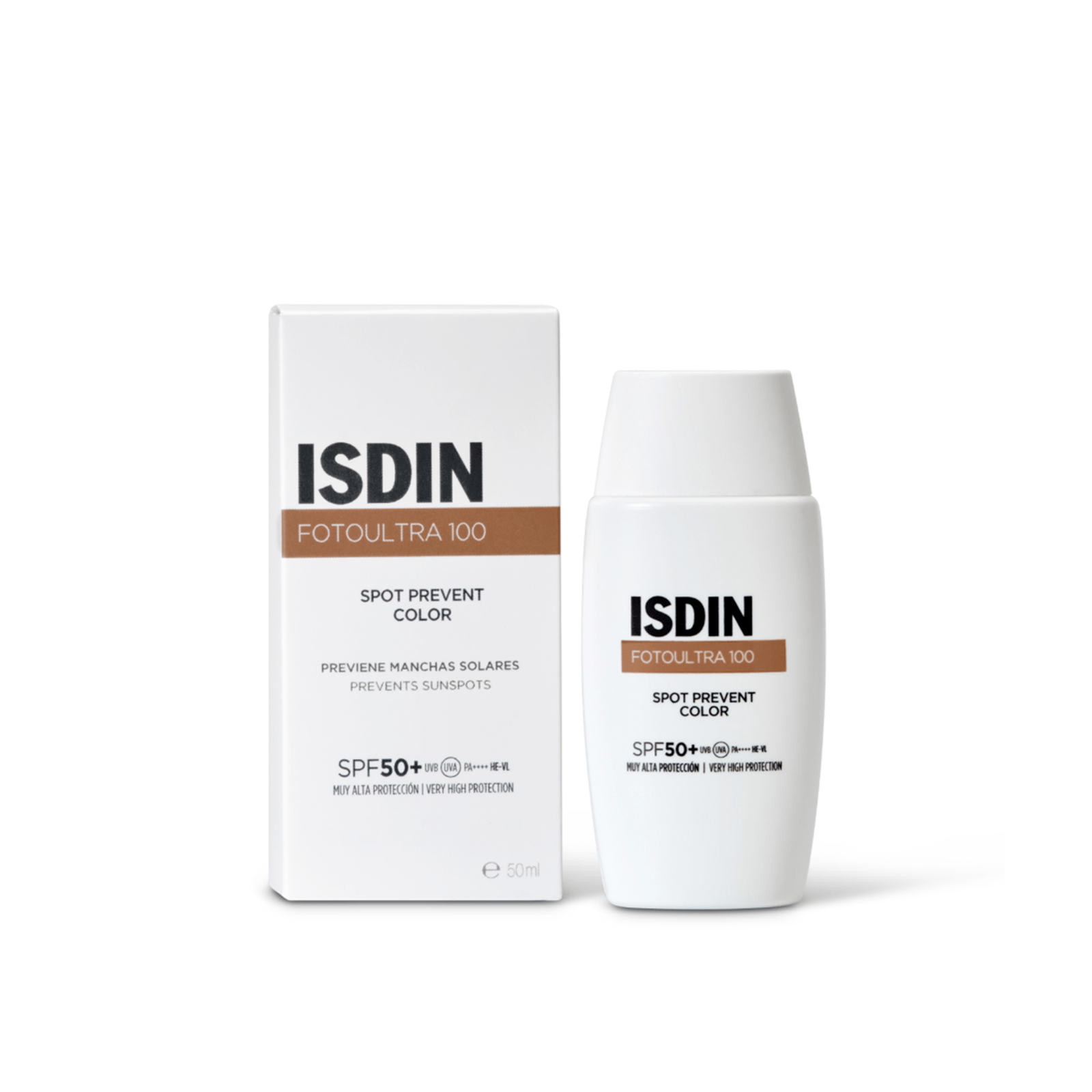 ISDIN FotoUltra 100 Spot Prevent Color Sunscreen SPF50+ 50ml (1.69floz)