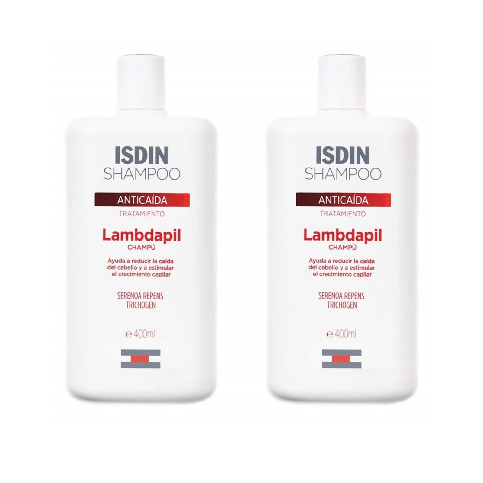 ISDIN Lambdapil Anti Hair Loss Shampoo 400ml x2