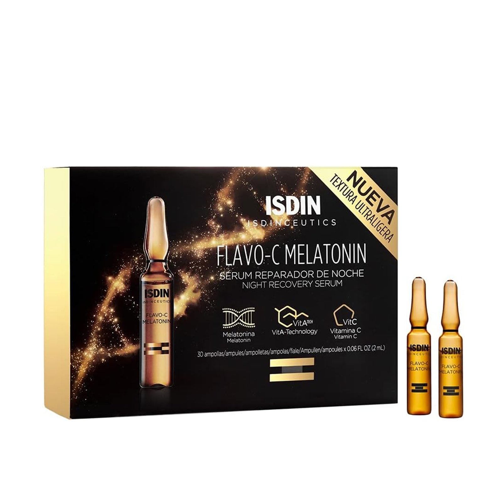 ISDINCEUTICS Flavo-C Melatonina Sérum Reparador Noite 30x2ml