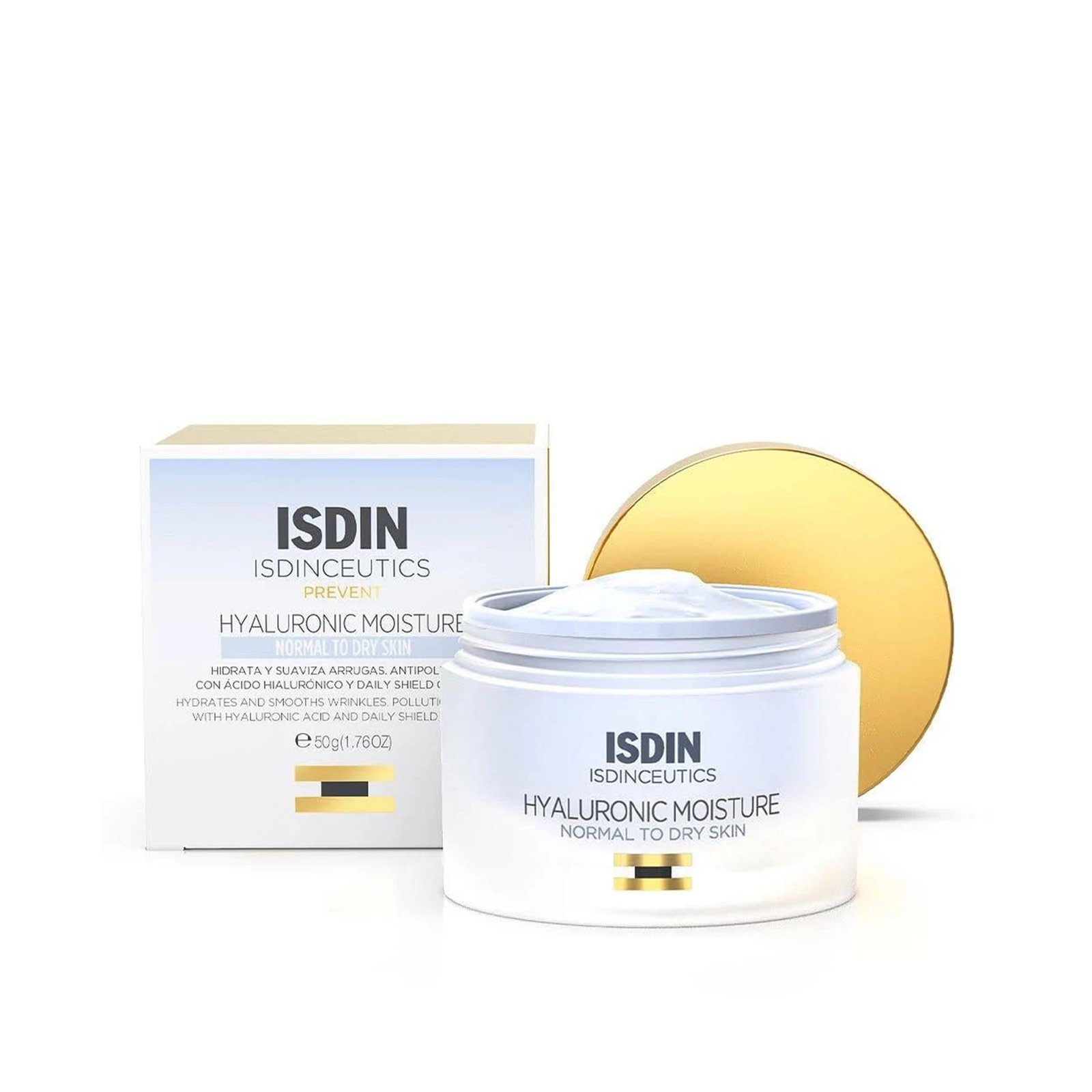 ISDINCEUTICS Hyaluronic Moisture Cream Normal To Dry Skin 50g (1.76 oz)