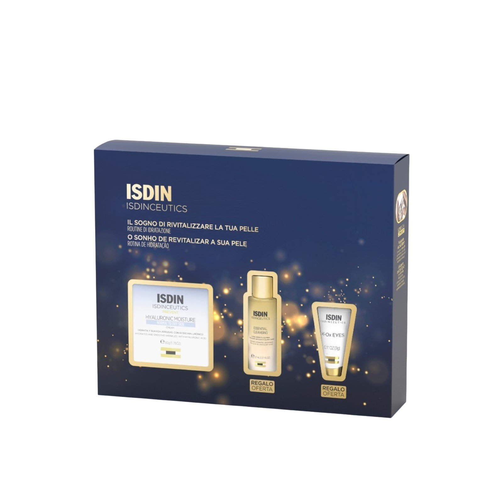 ISDINCEUTICS Prevent Hyaluronic Moisture Normal to Dry Skin Cream Coffret