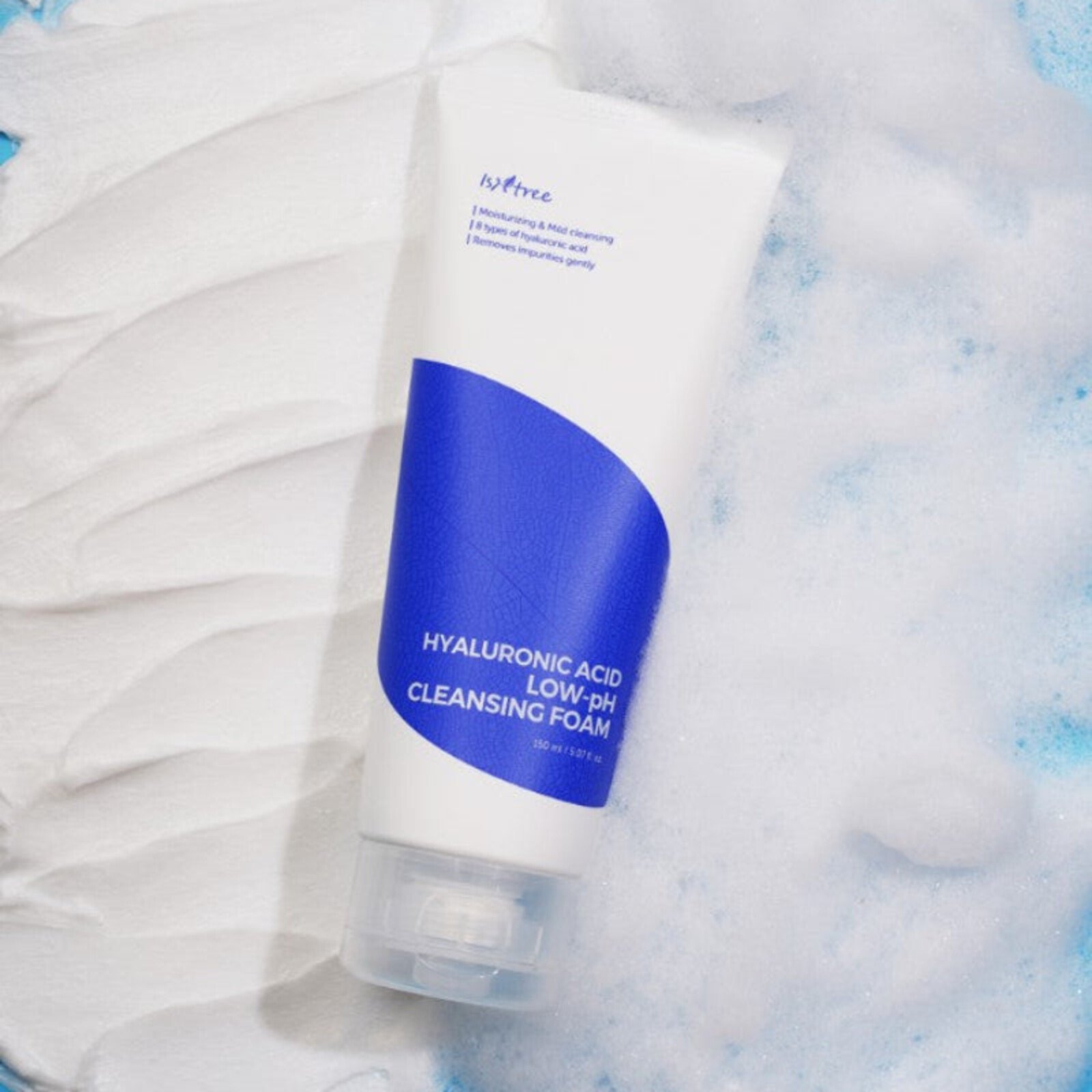 Isntree Espuma Limpiadora Ácido Hialurónico Bajo pH 150ml