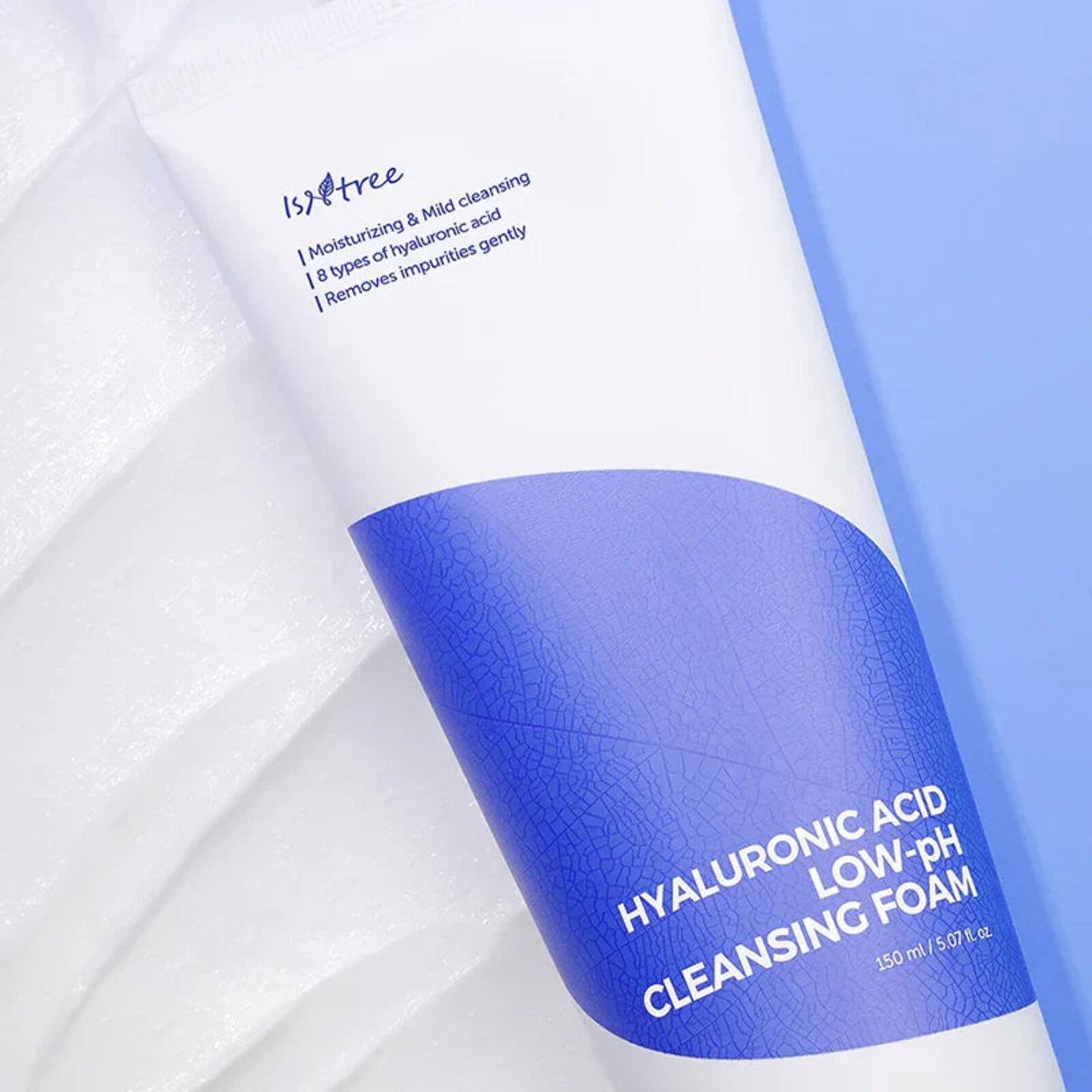 Isntree Espuma Limpiadora Ácido Hialurónico Bajo pH 150ml