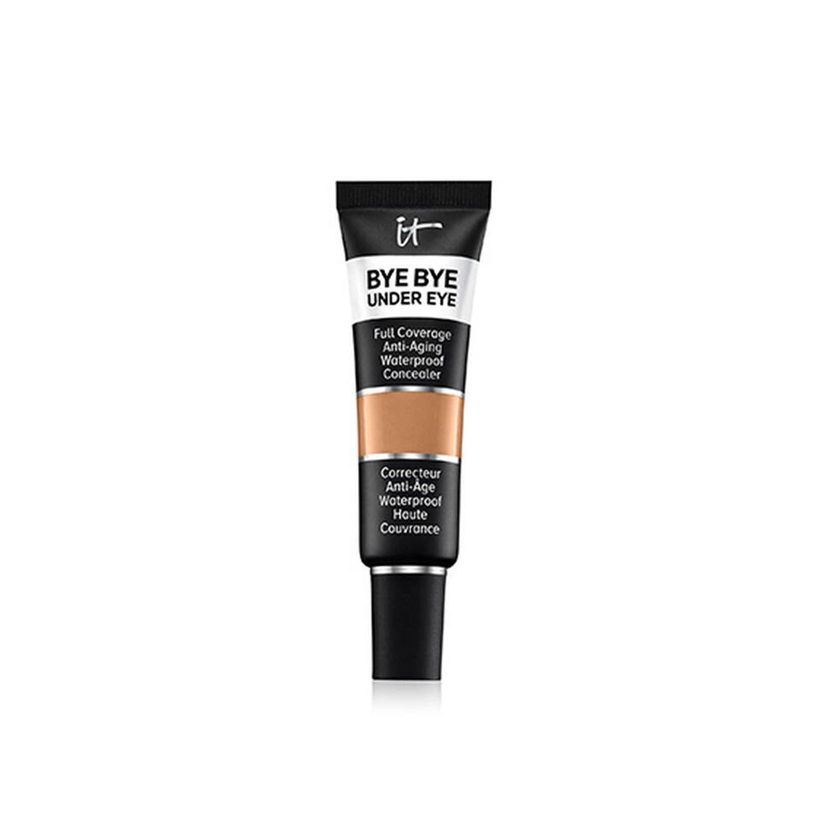 IT Cosmetics Bye Bye Under Eye Full Coverage Anti-Aging Waterproof Concealer 40.0 Deep Tan (W) 12ml (0.40floz)