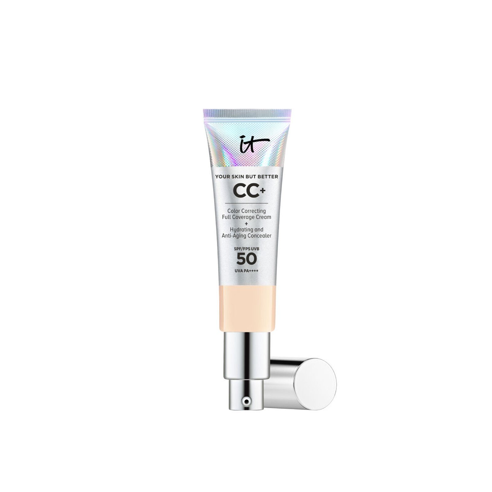 IT Cosmetics CC+ Cream Full Coverage Foundation SPF50+ Light 32ml (1.08floz)