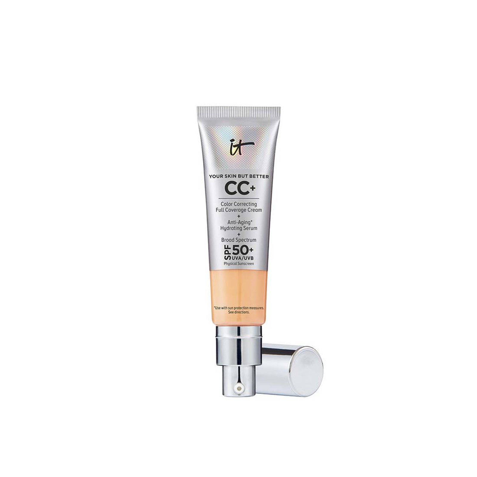 IT Cosmetics CC+ Cream Full Coverage Foundation SPF50+ Neutral Medium 32ml (1.08floz)