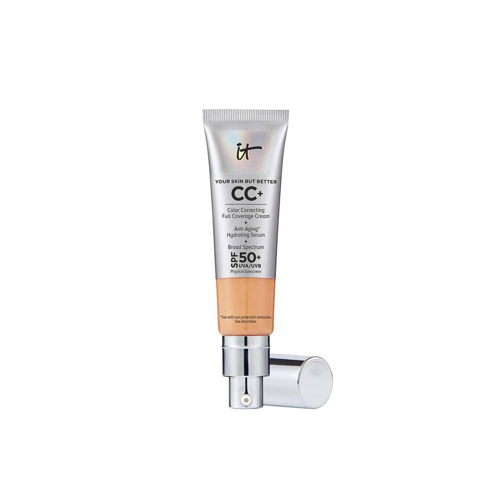 IT Cosmetics CC+ Cream Full Coverage Foundation SPF50+ Neutral Tan 32ml (1.08floz)