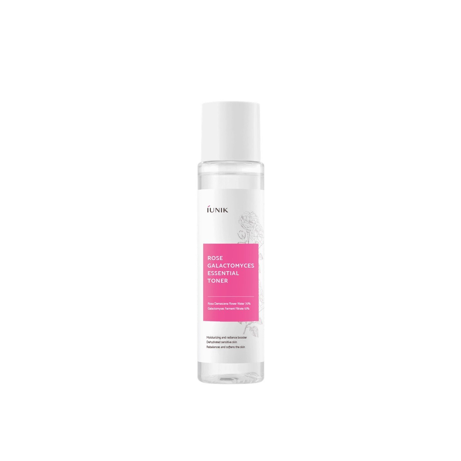 iUNIK Rose Galactomyces Essential Toner 200ml