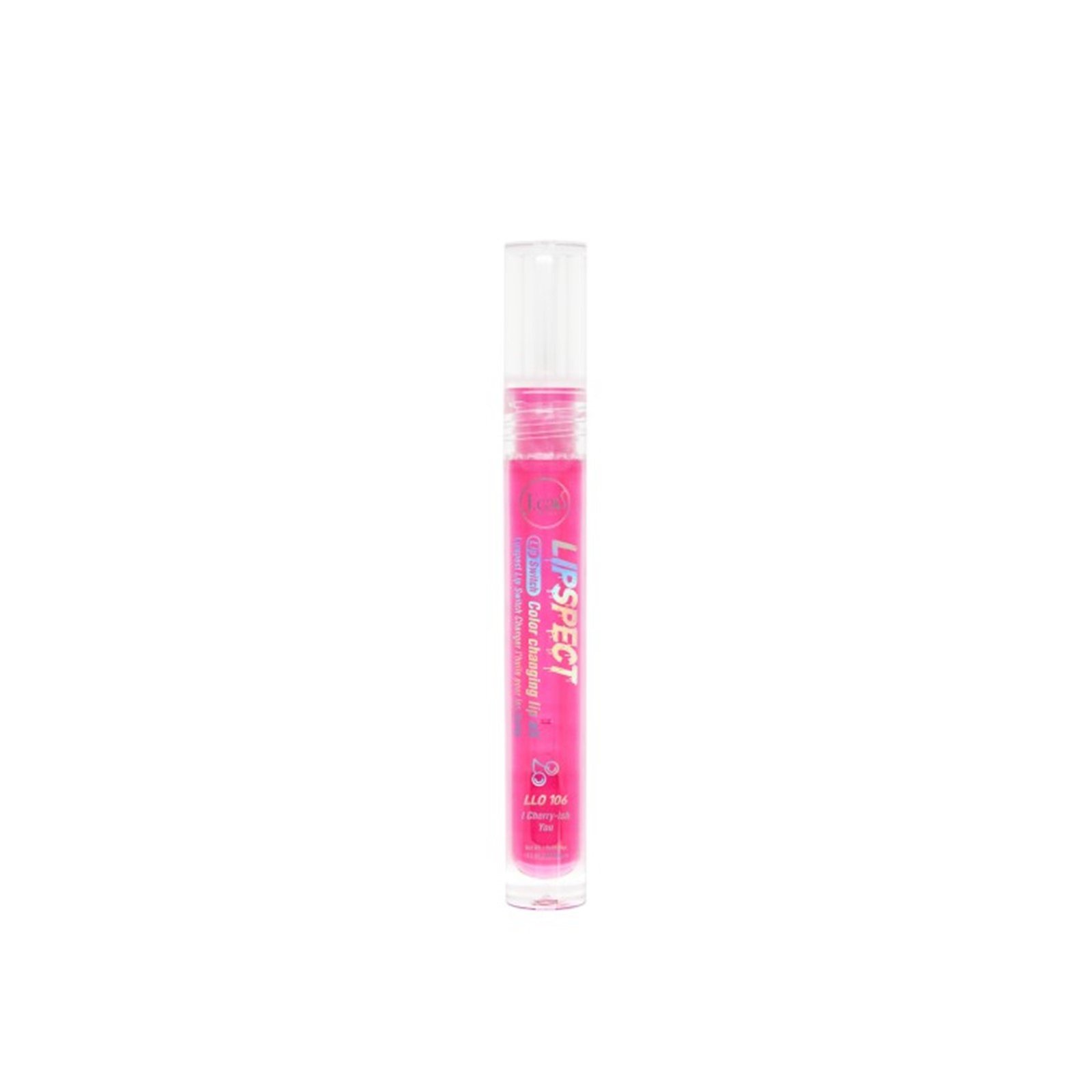 J.Cat Lipspect Lip Switch Color Changing Lip Oil 106 Cherry-ish You 3ml (0.1 fl oz)