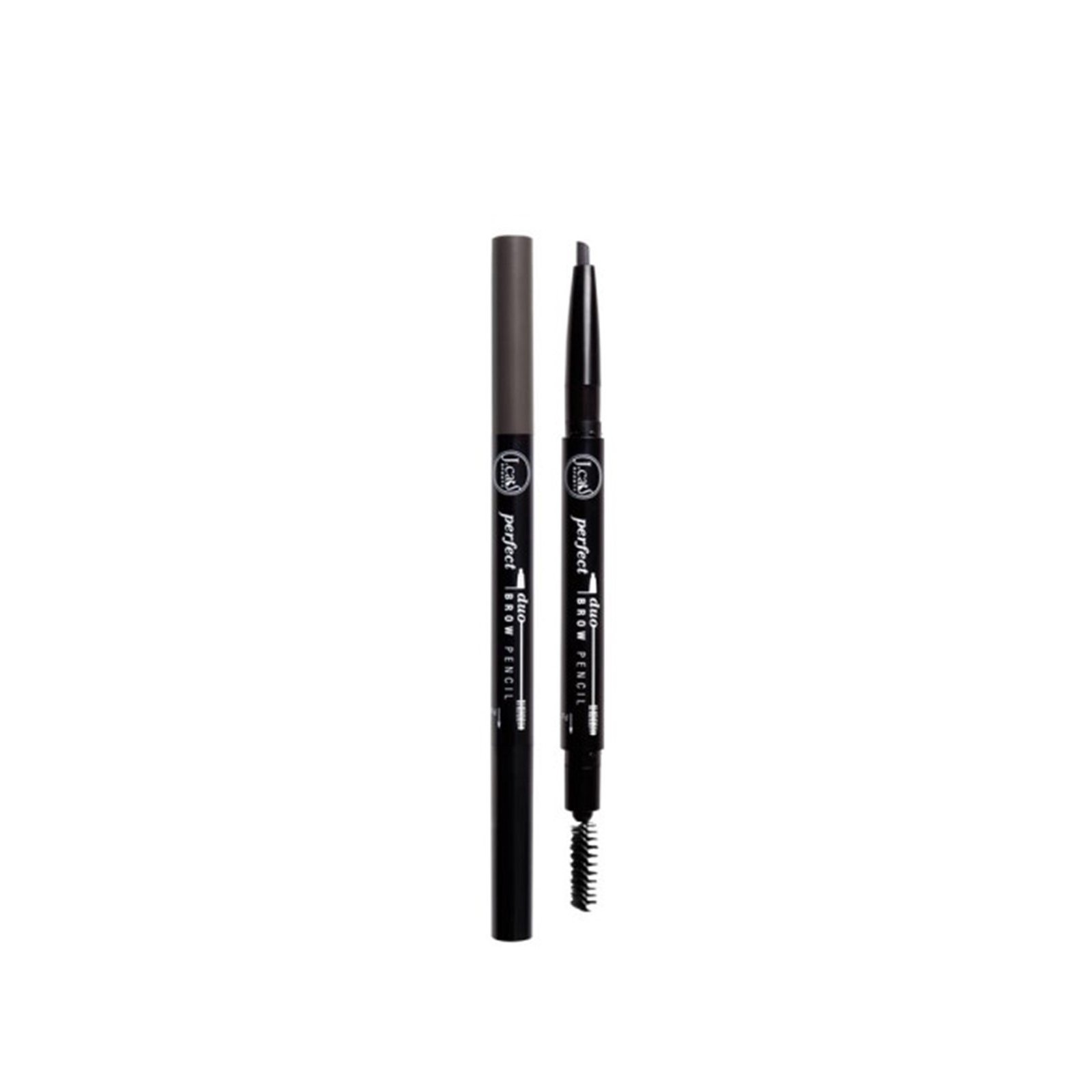 J.Cat Perfect Duo Brow Pencil 102 Charcoal 0.25g