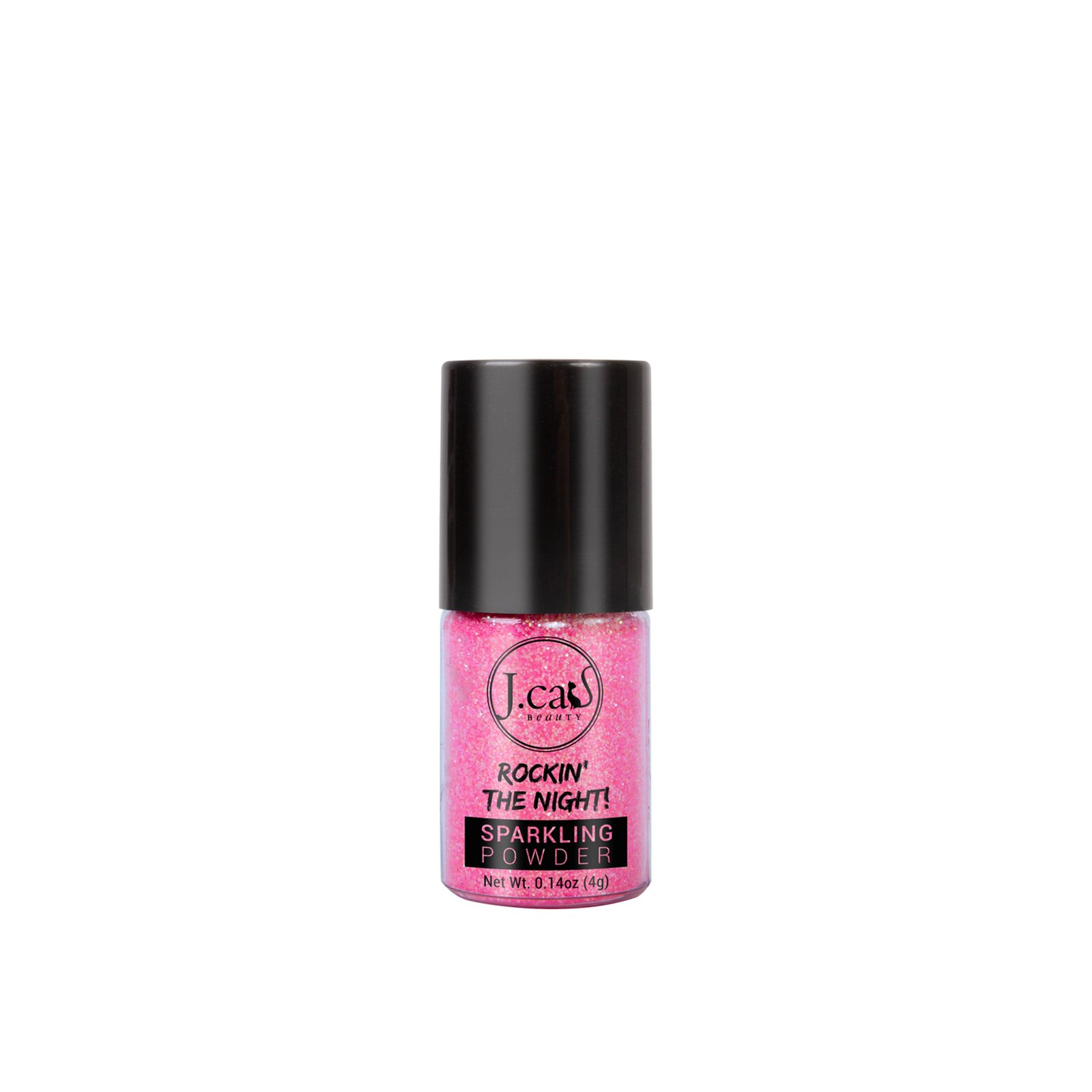 J.Cat Rockin' The Night! Sparkling Powder 209 Ultra Pink 4g