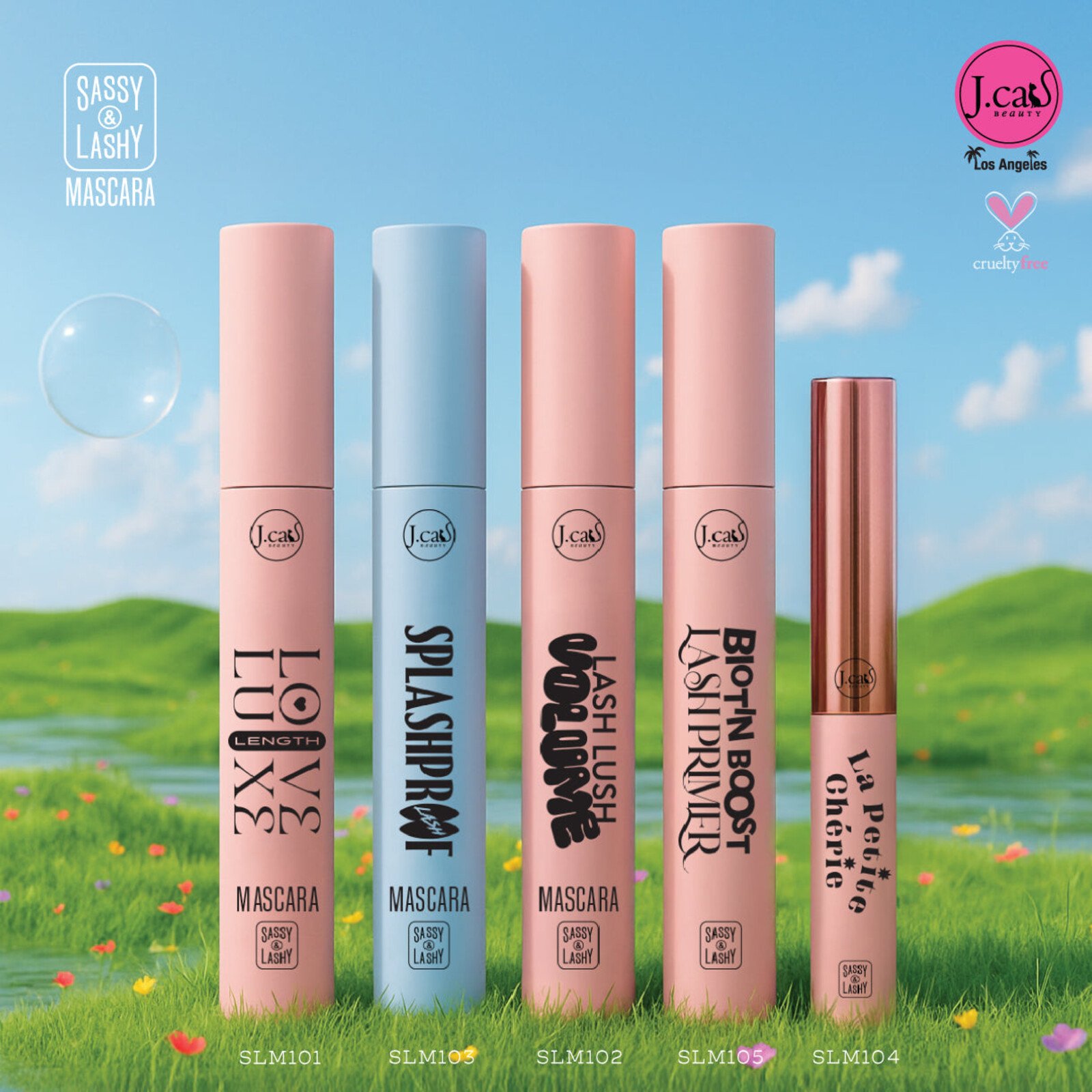 J.Cat Sassy & Lashy Mascara SLM 103 Slashproof Lash 8.5g