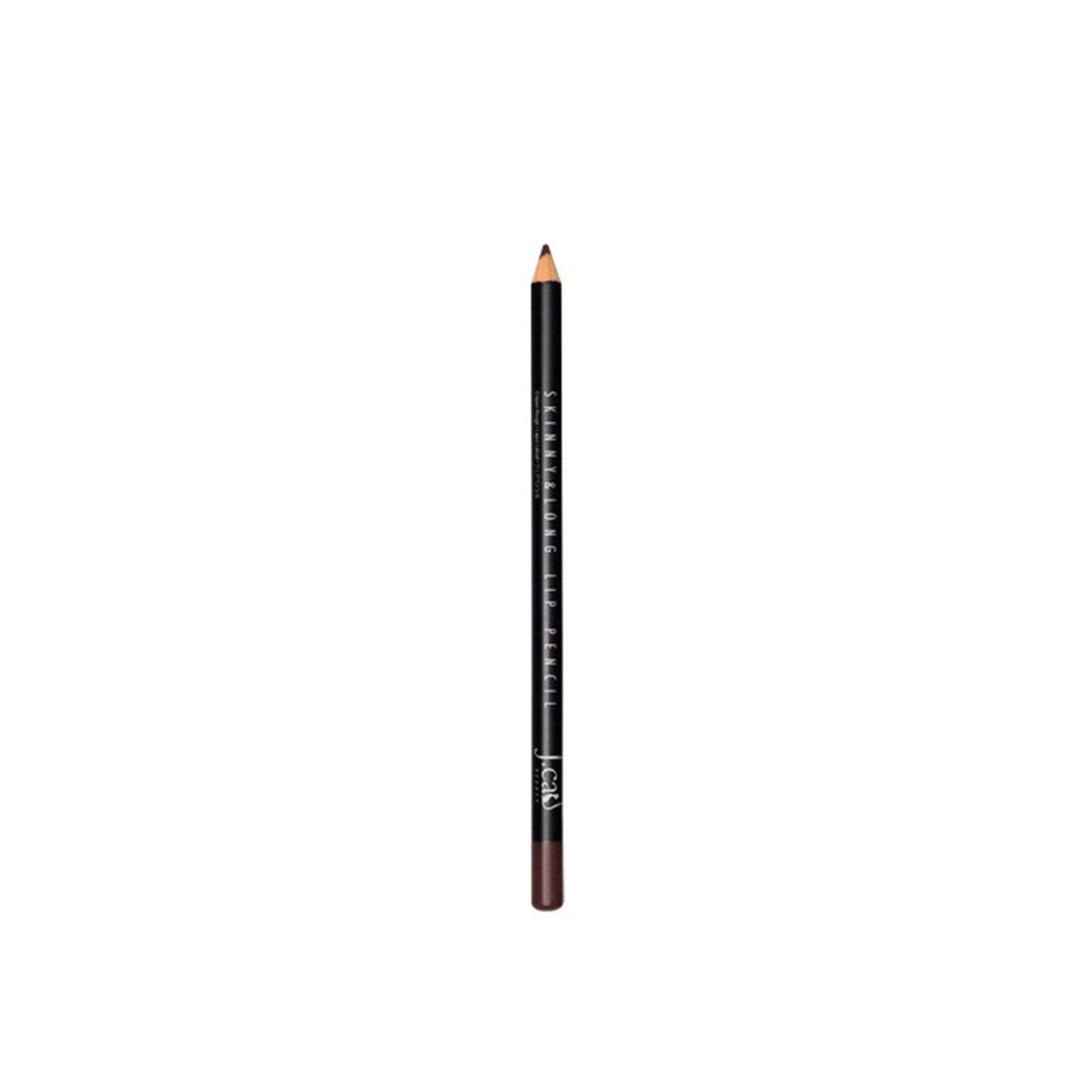 J.Cat Skinny & Long Lip Pencil 102 Chocolate 2g