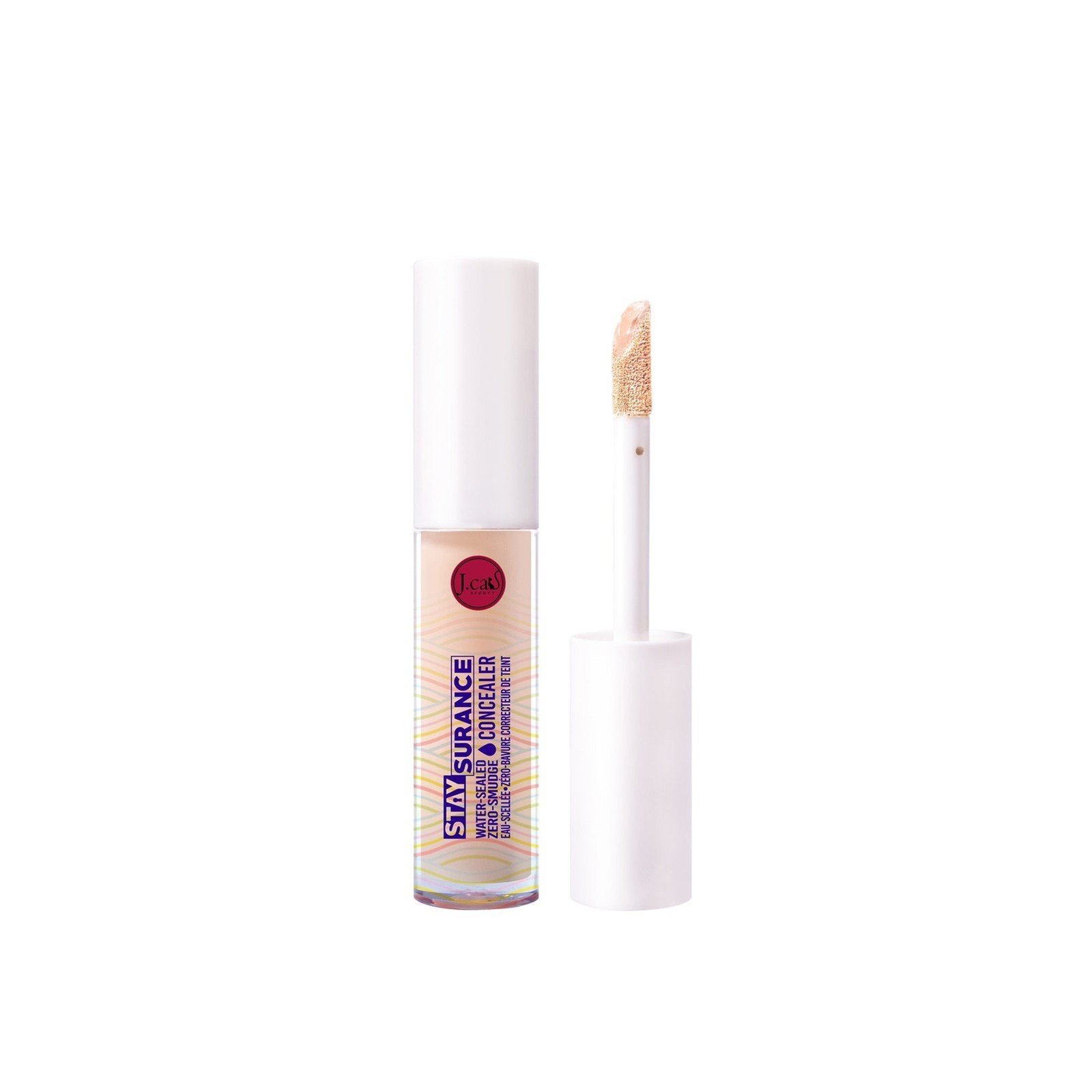J.Cat Staysurance Water-Sealed Zero-Smudge Concealer 107 Custard 4.8ml