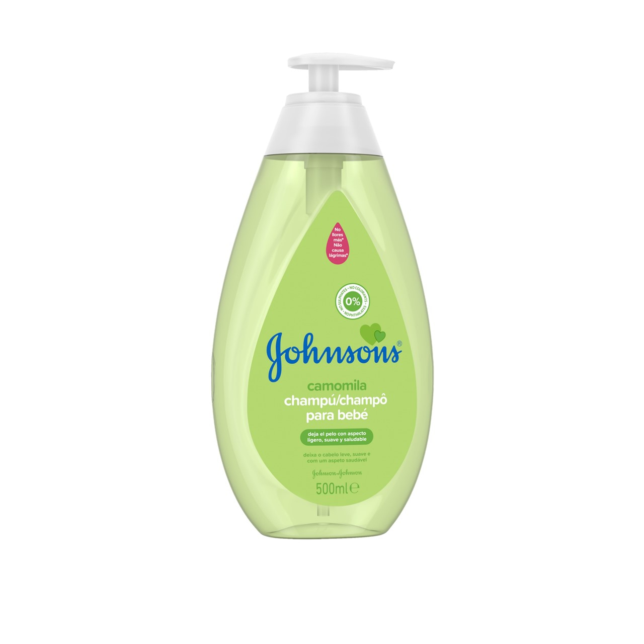 Johnson's Baby Chamomile Shampoo With Pump 500ml (16.9 fl oz)