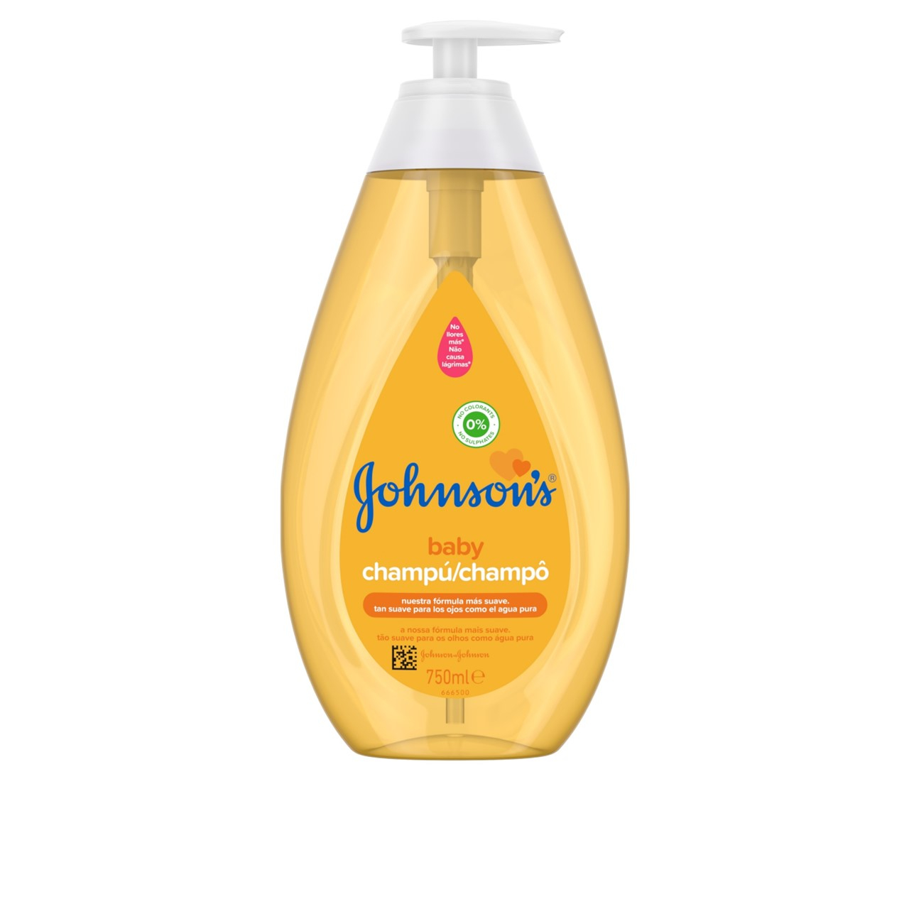 Johnson's Baby Shampoo With Pump 750ml (25.4 fl oz)