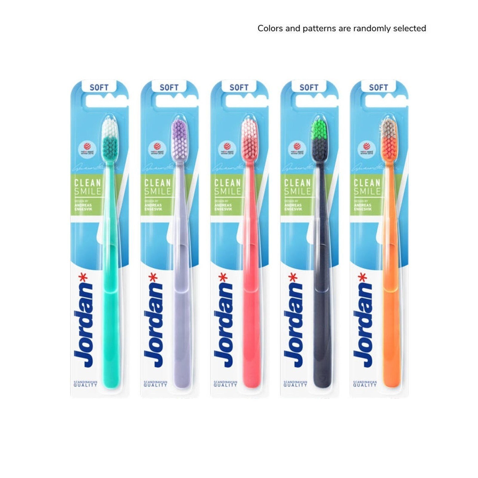 Jordan Clean Smile Soft Toothbrush x1