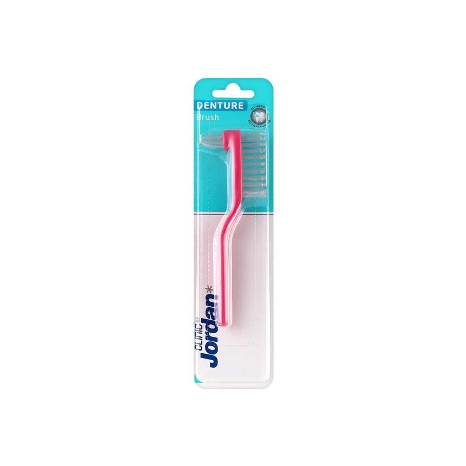 Jordan Clinic Denture Brush Pink