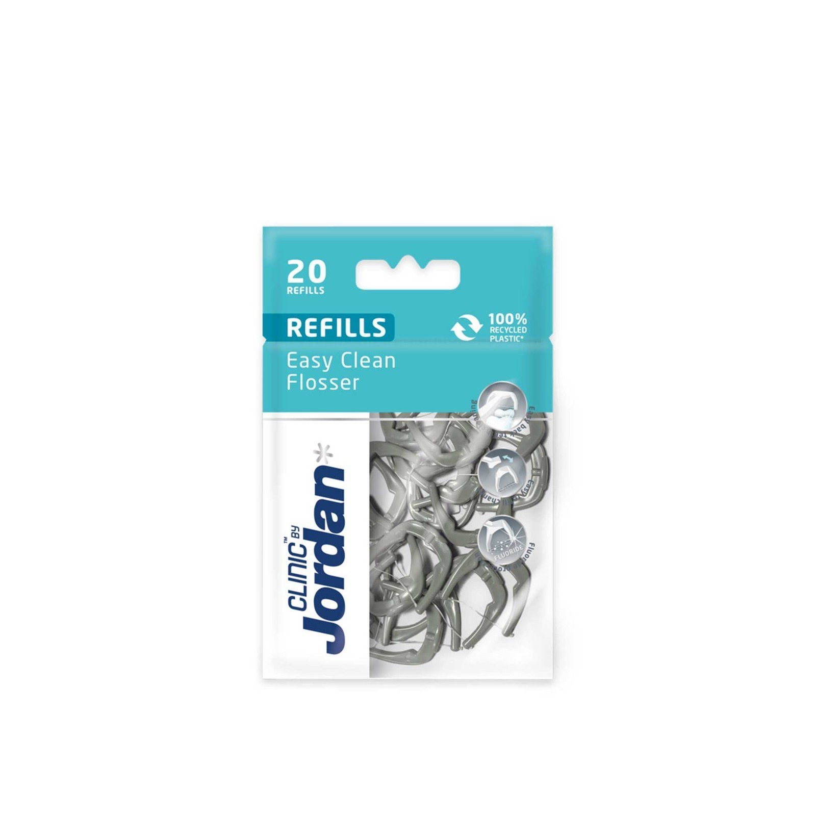 Jordan Clinic Easy Clean Flosser Refill x20