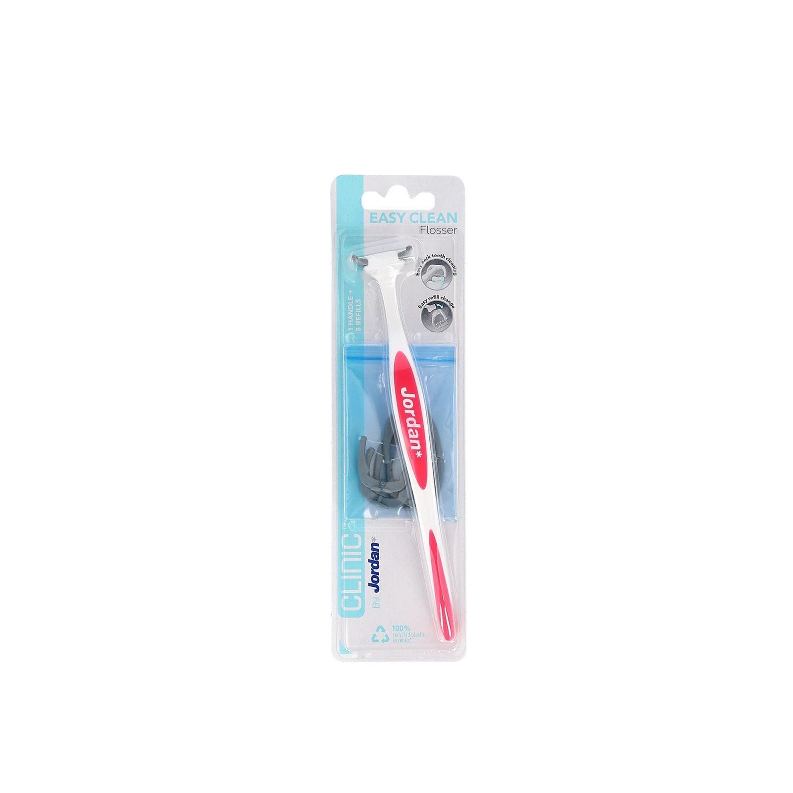Jordan Clinic Easy Clean Flosser x5