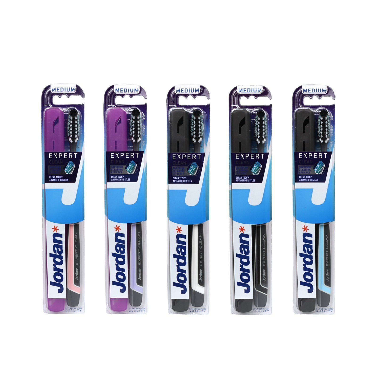 Jordan Expert Clean Medium Toothbrush x1