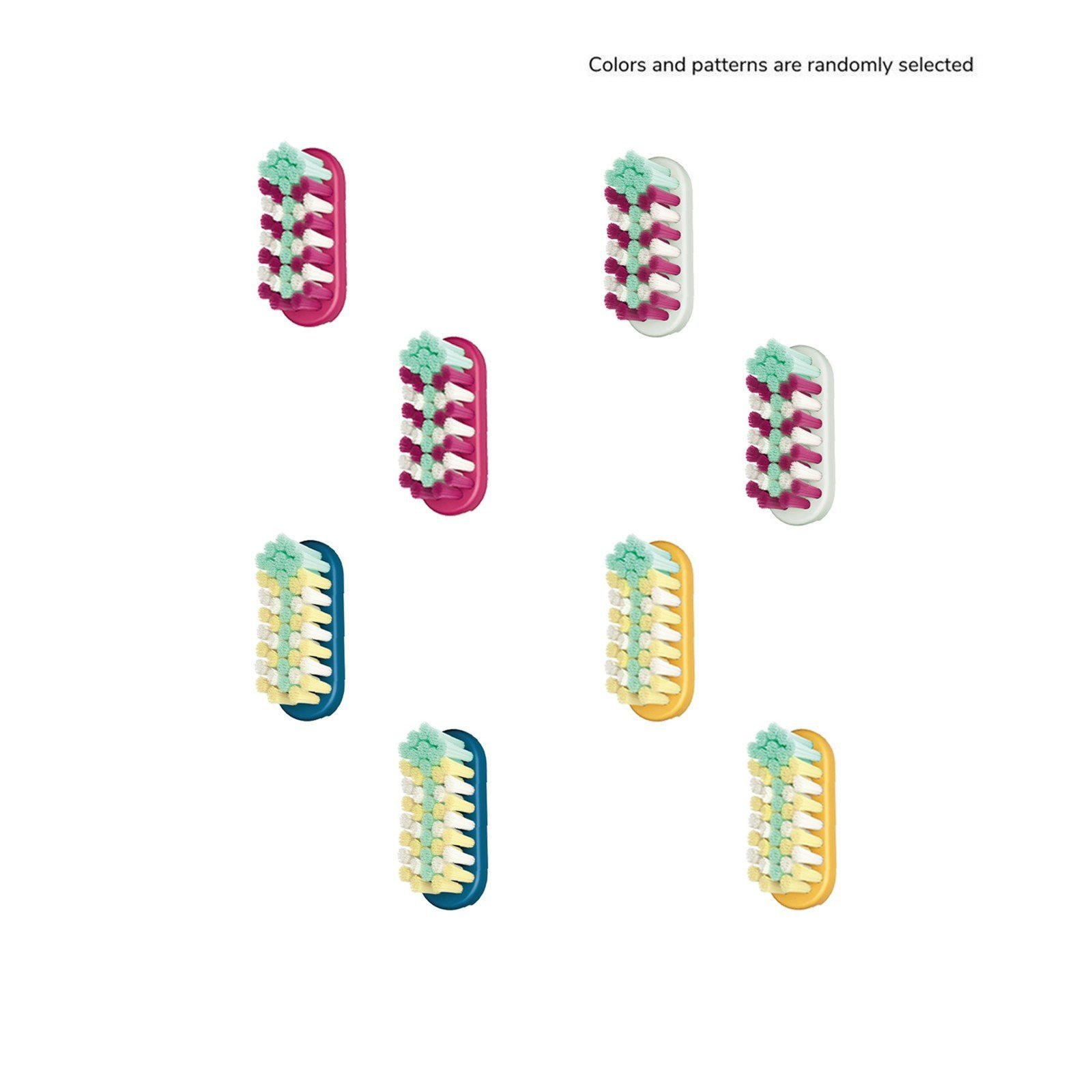 Jordan Green Clean Change Medium Brush Head x2