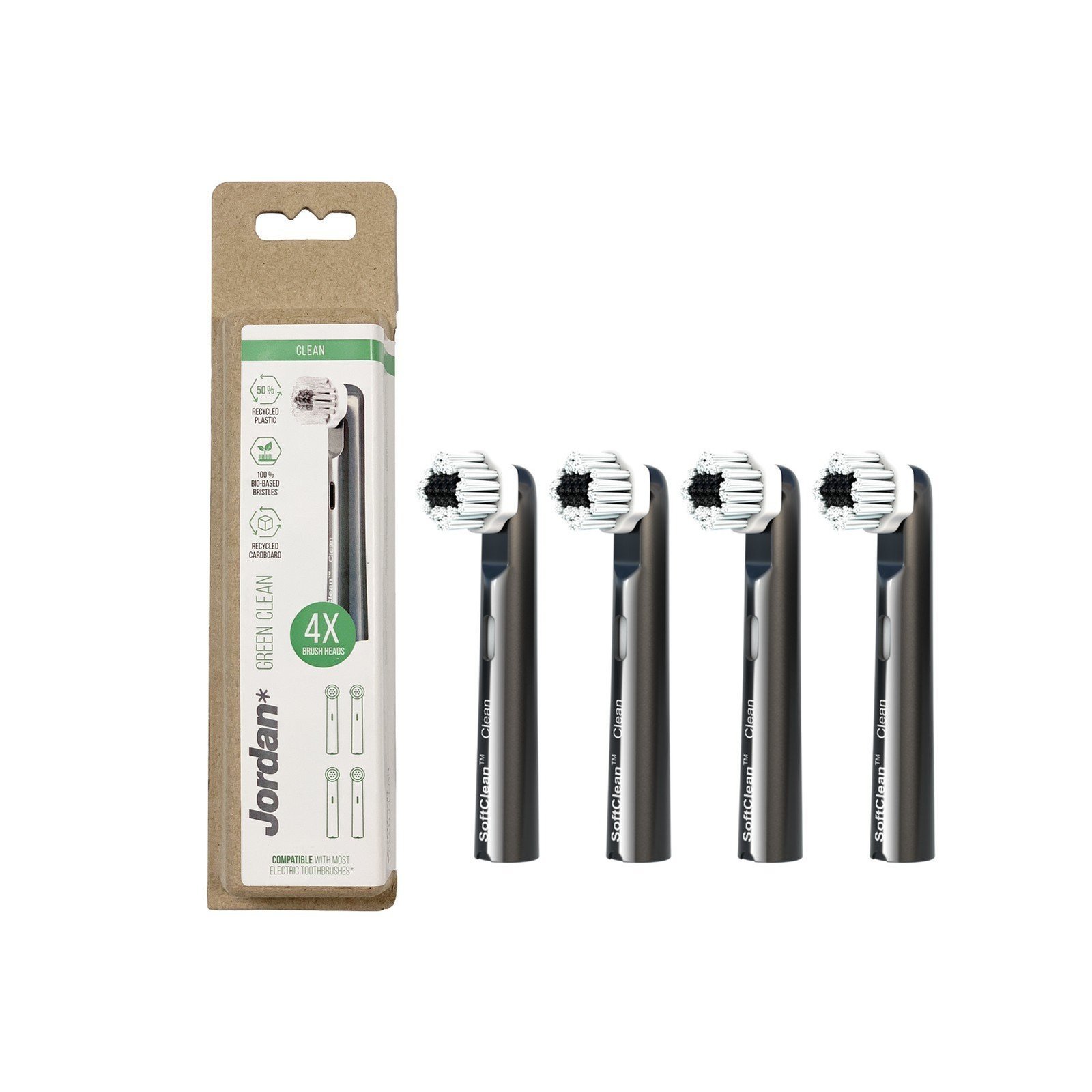 Jordan Green Clean Eletric Brush Head