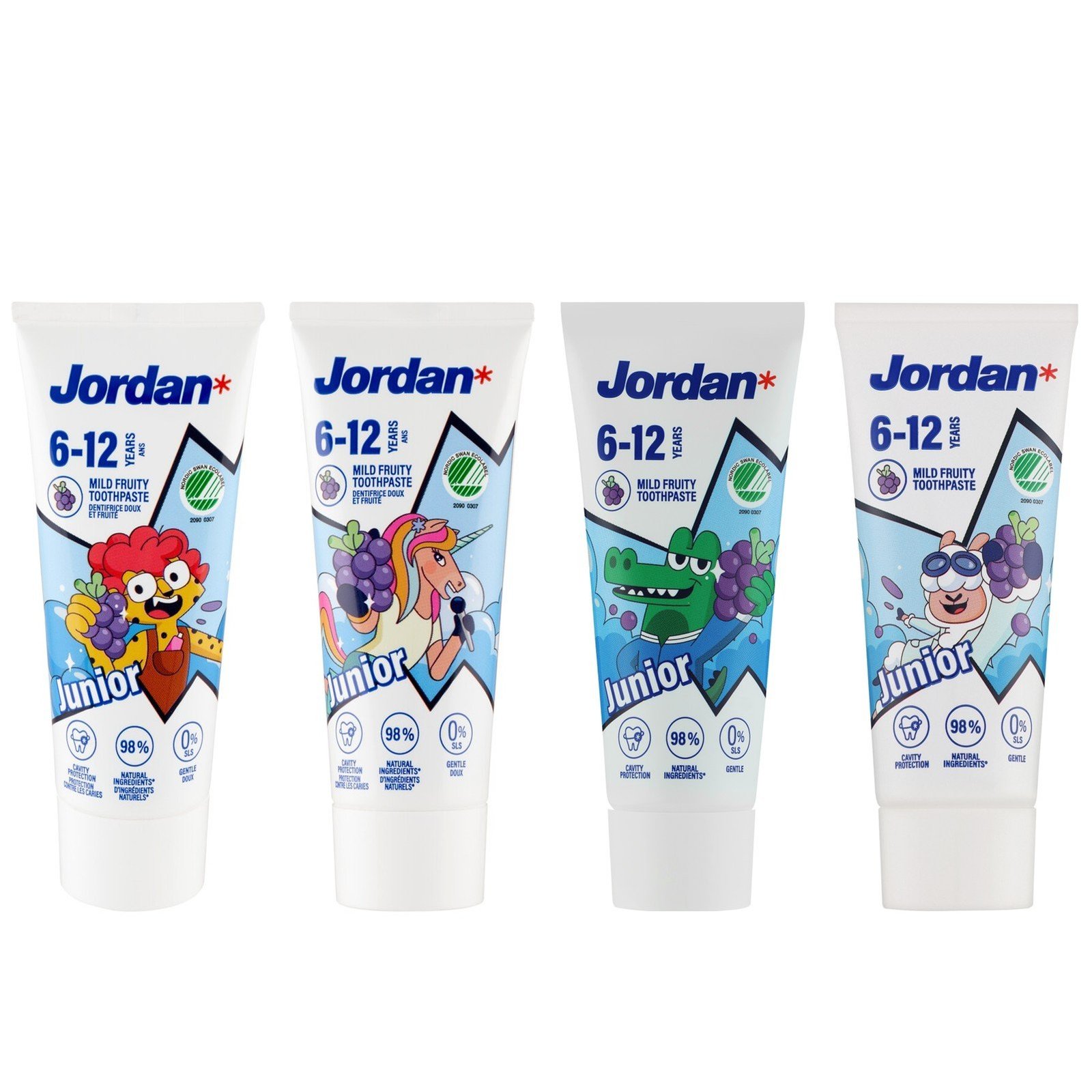 Jordan Junior Toothpaste 6-12 Years 50ml