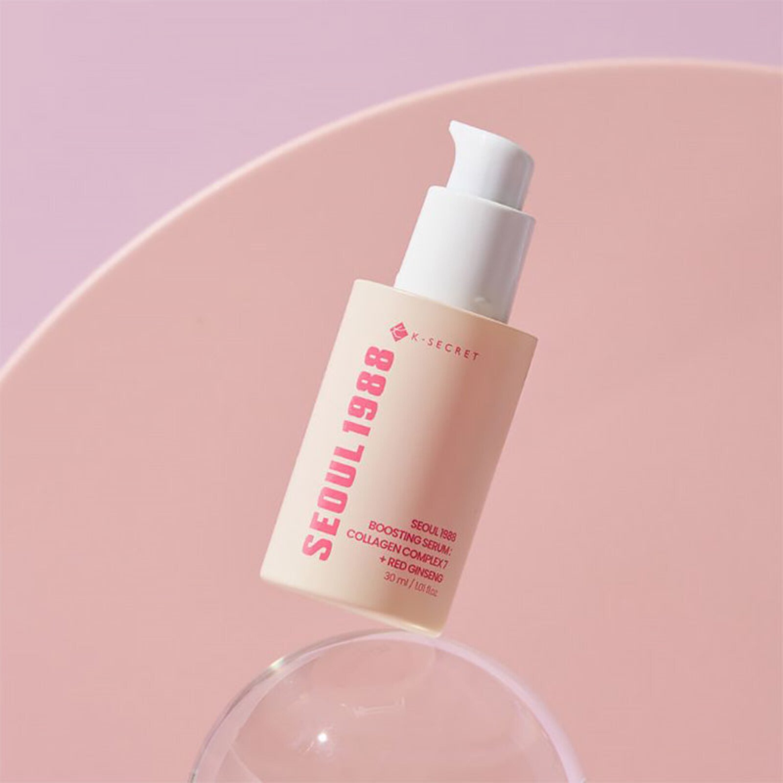 K-SECRET SEOUL 1988 Boosting Serum: Collagen Complex 7 + Red Ginseng 30ml