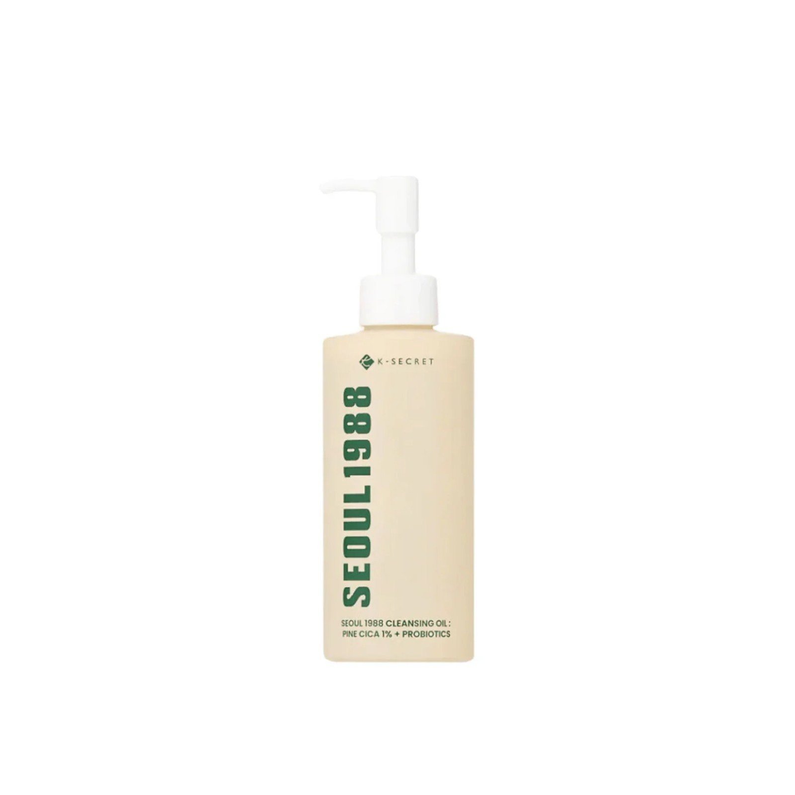 K-SECRET SEOUL 1988 Cleansing Oil: Pine Cica 1% + Probiotics 200ml