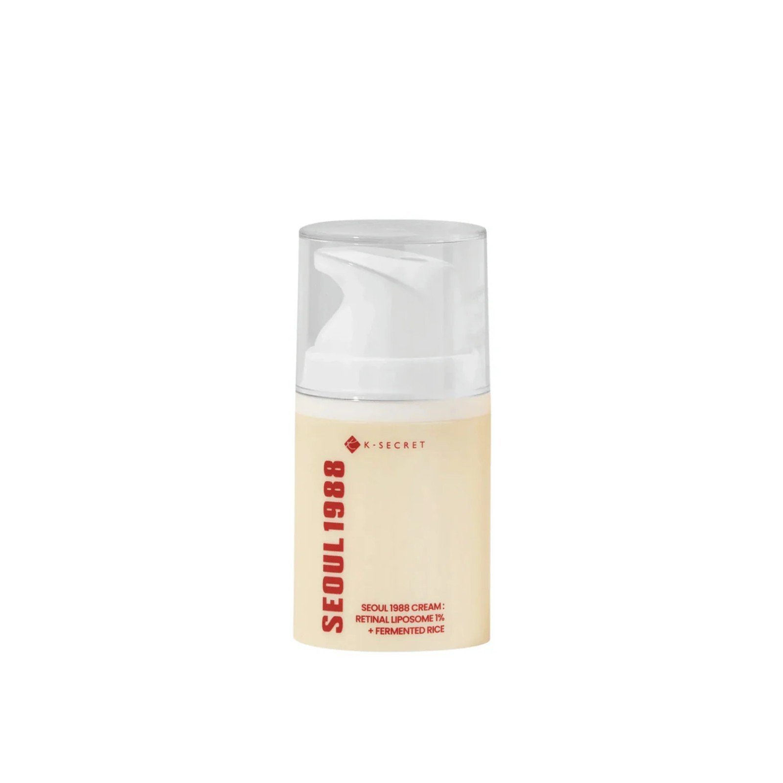 K-SECRET SEOUL 1988 Cream: Retinal Liposome 1% + Fermented Rice 50ml